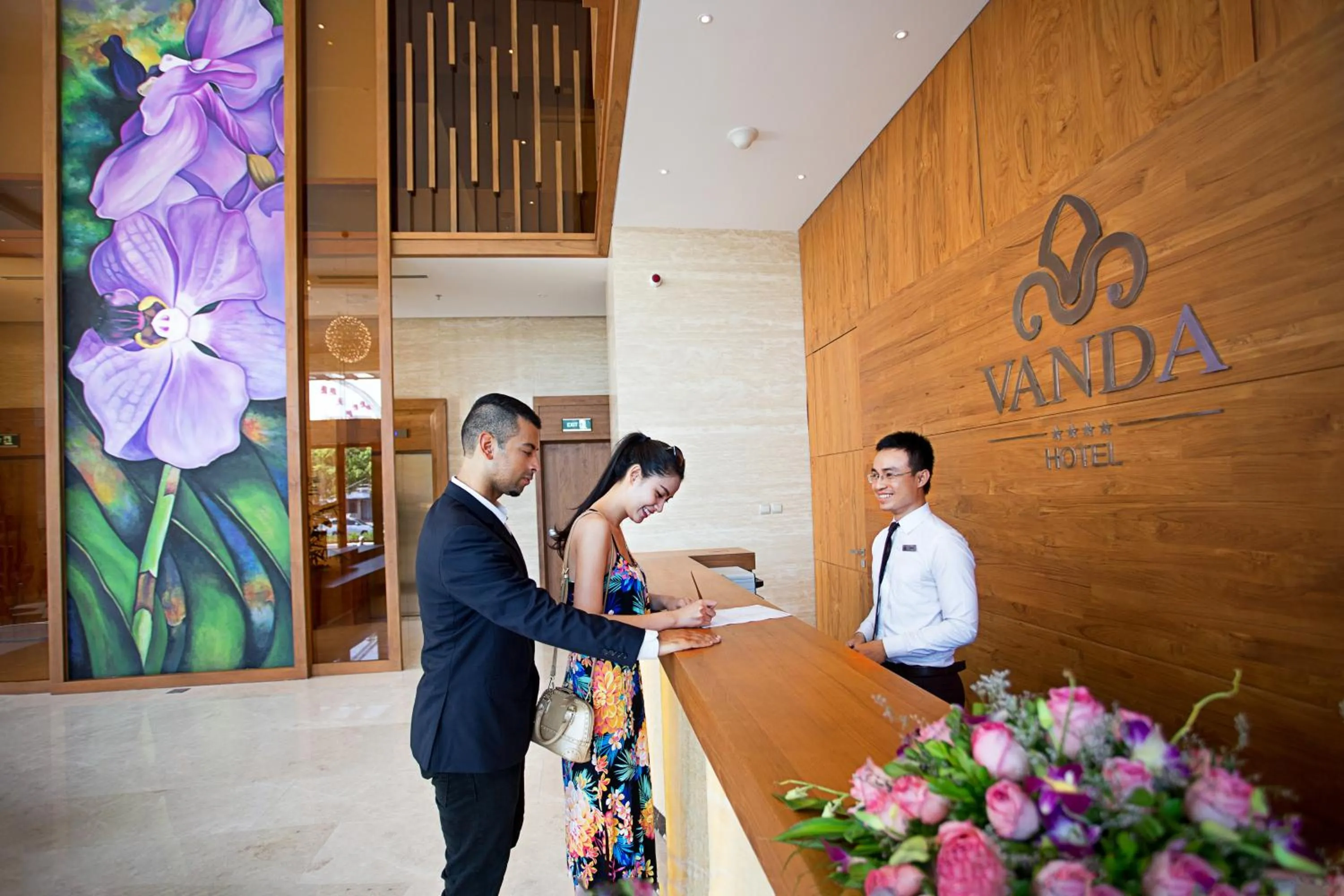 Lobby or reception in Vanda Hotel