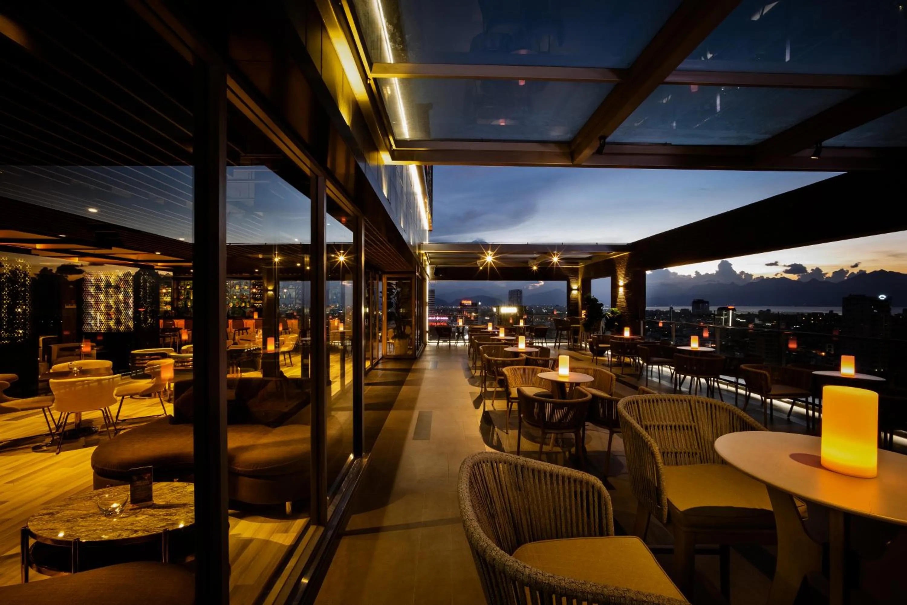 Lounge or bar in Vanda Hotel