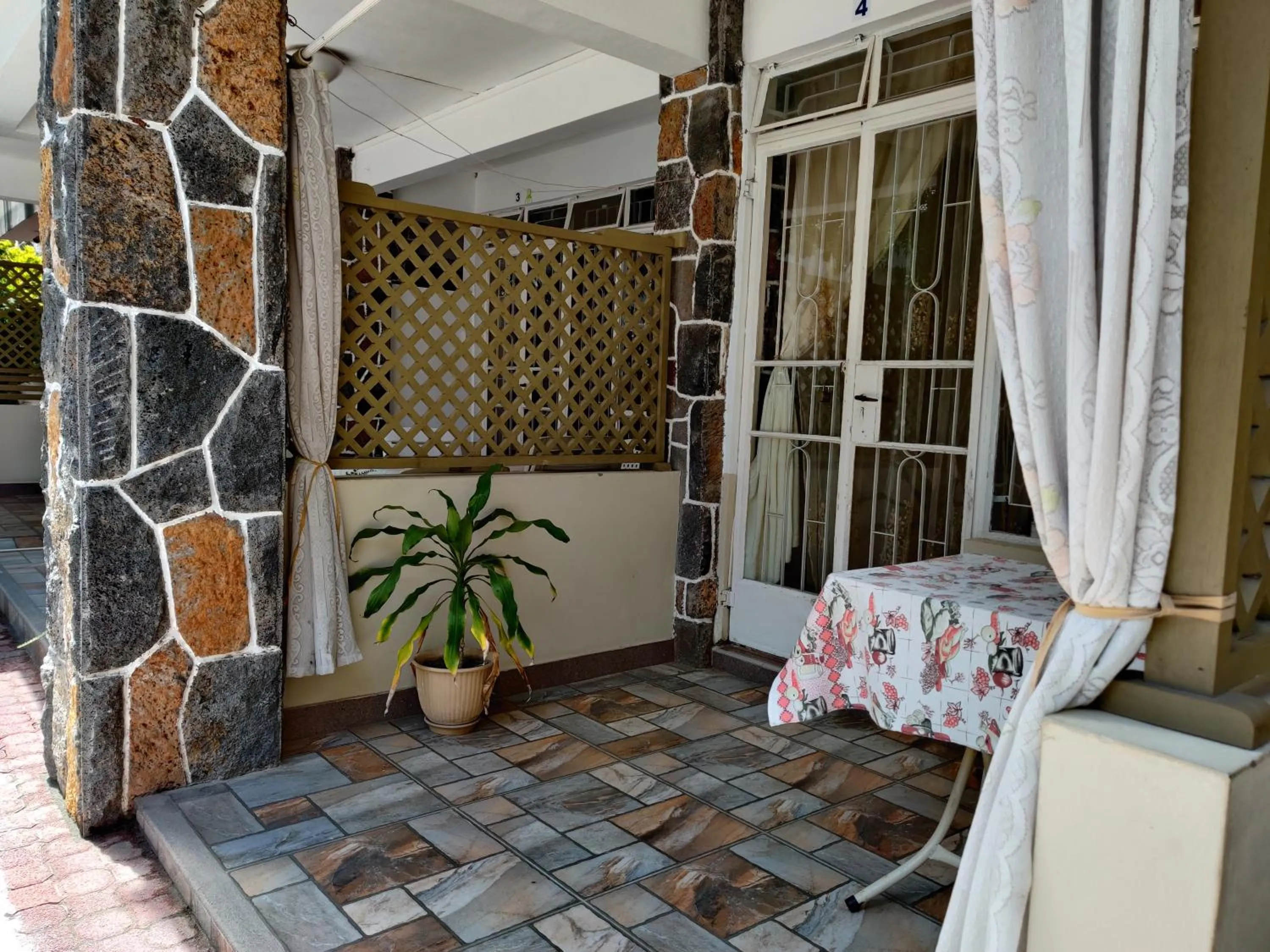 Balcony/Terrace in Pereybere Beach Apartments