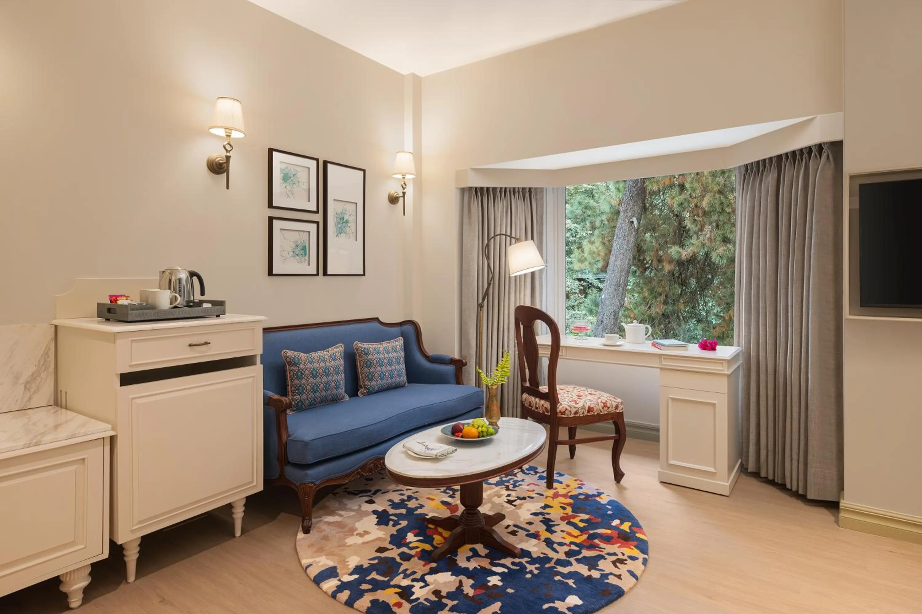 Seating area in Naukuchia House, Naukuchiatal - IHCL SeleQtions