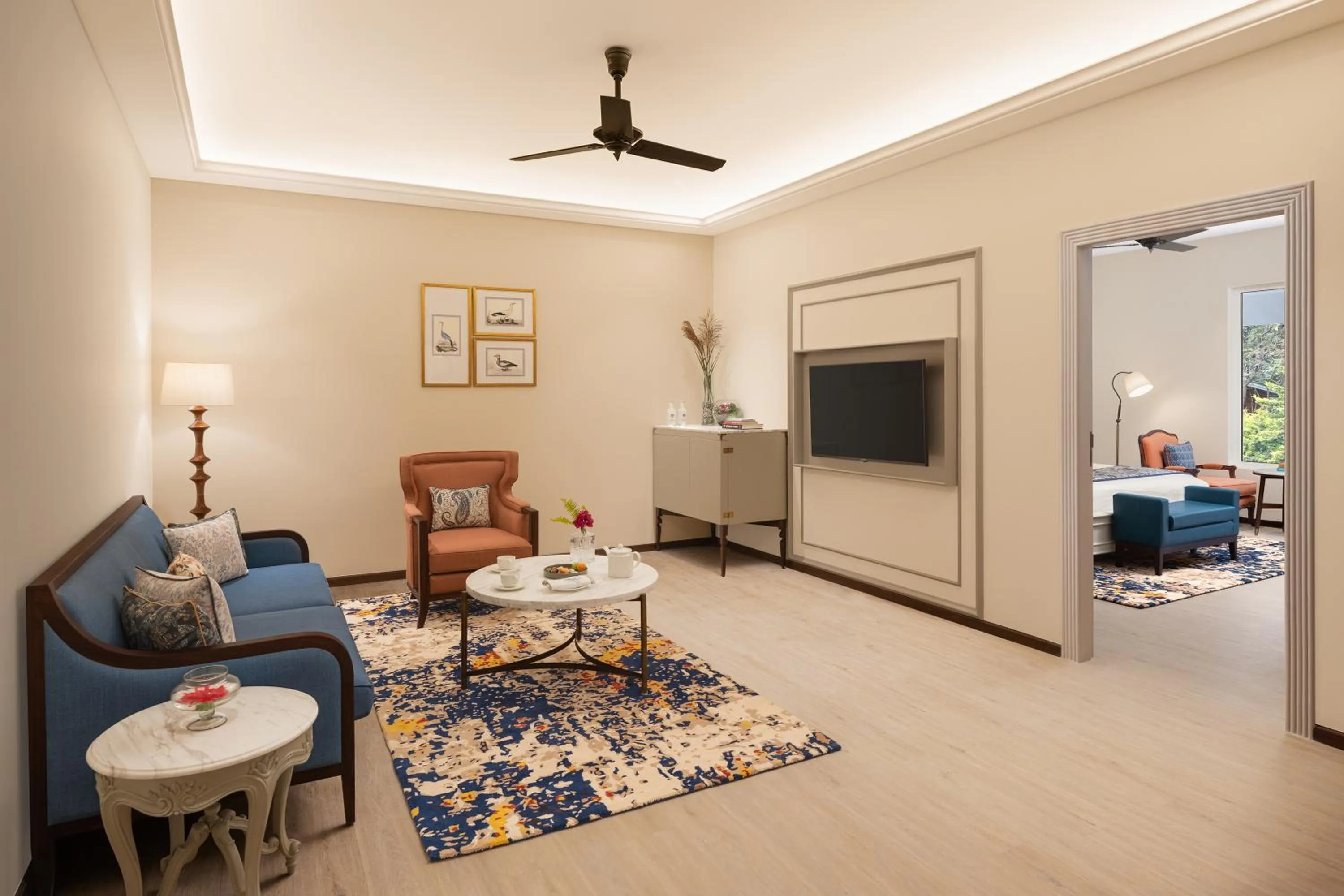 Living room in Naukuchia House, Naukuchiatal - IHCL SeleQtions