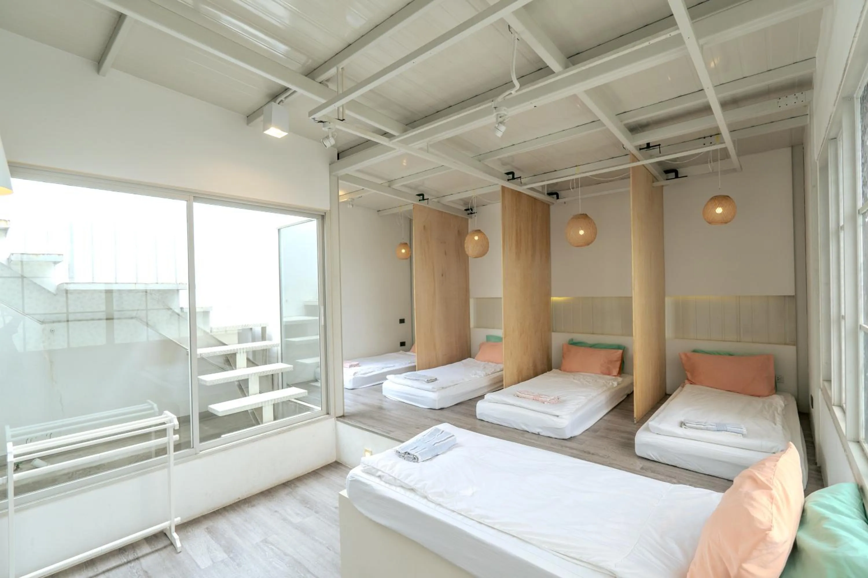 Bed in The Local Khaosan Bangkok Hotel