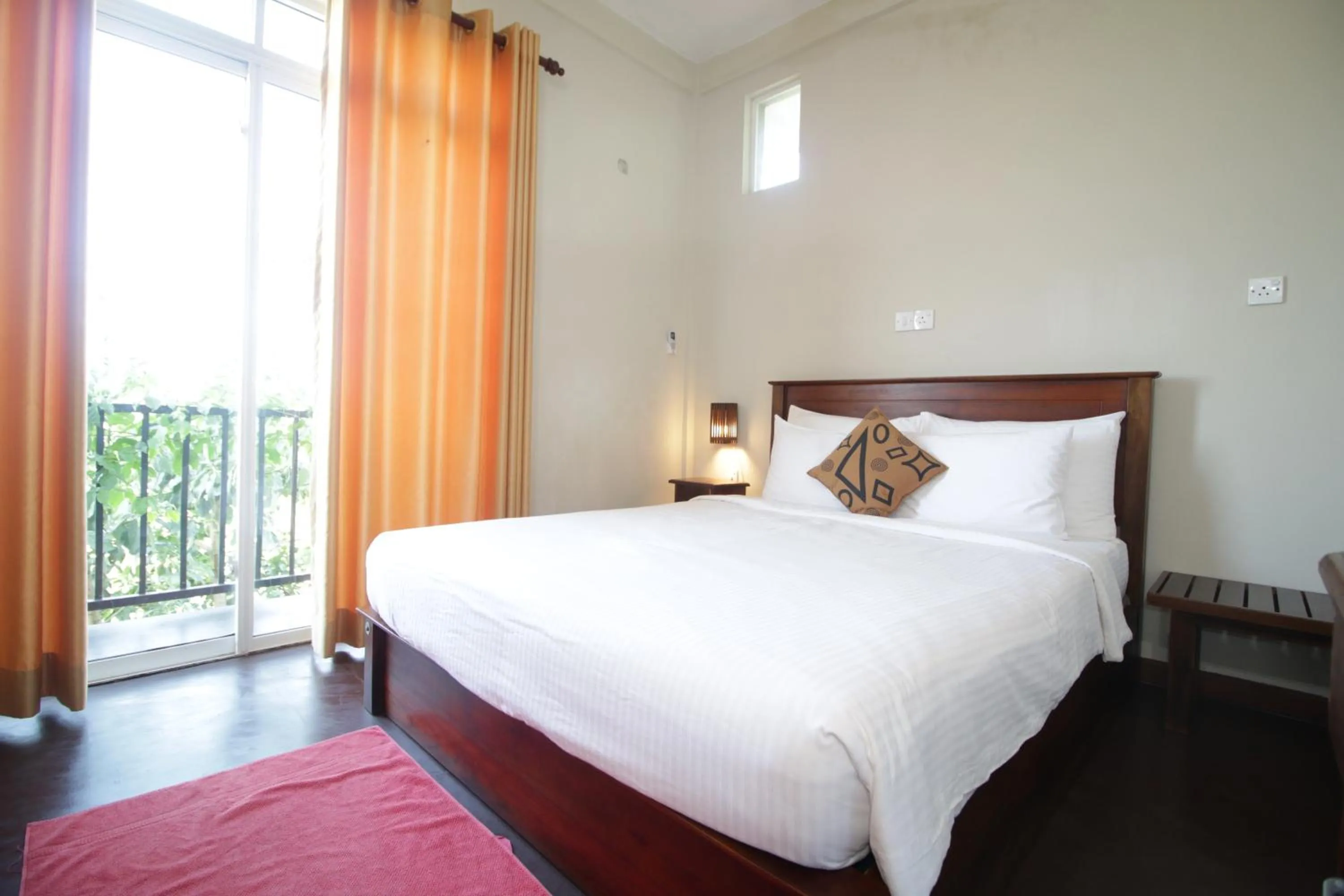 Bed in Villa Arunalu Kandy