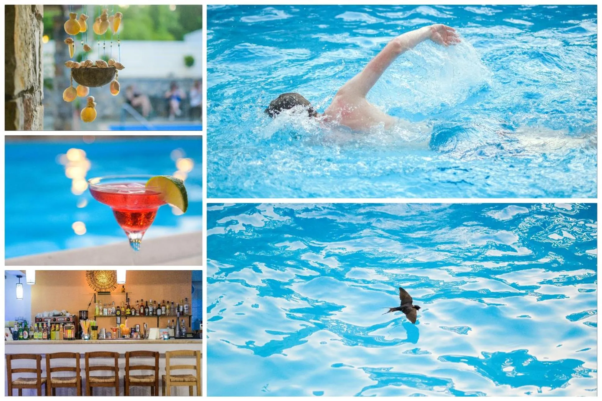 Swimming pool in Neda Hotel