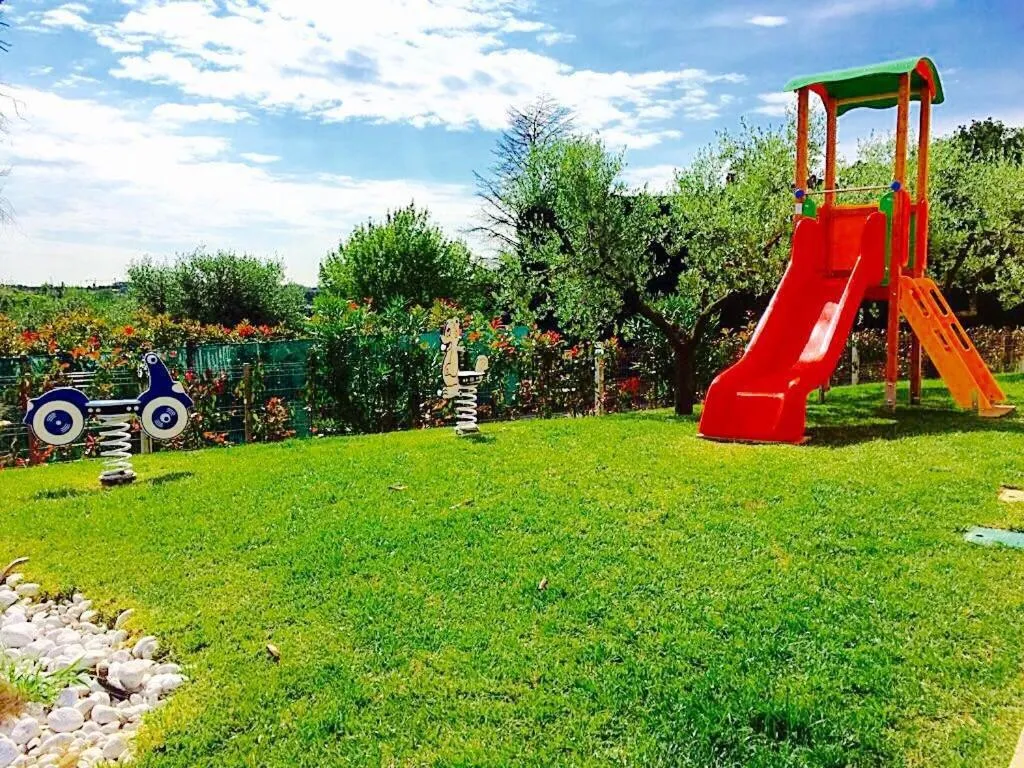 Children play ground in Locanda Corte Montioni