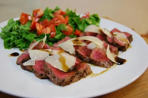 Food close-up in Locanda Corte Montioni