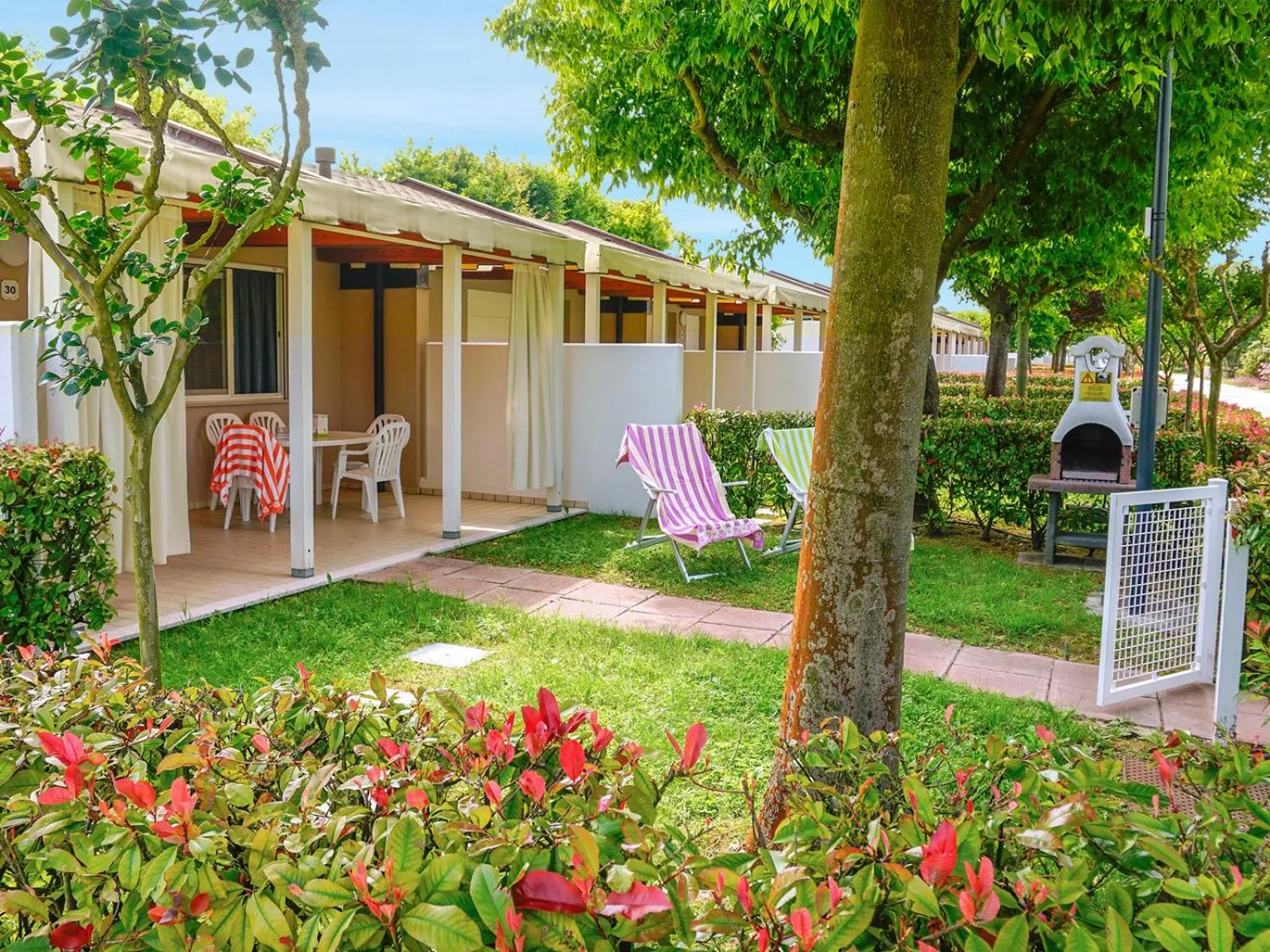 BBQ facilities in Portofelice Camping Village