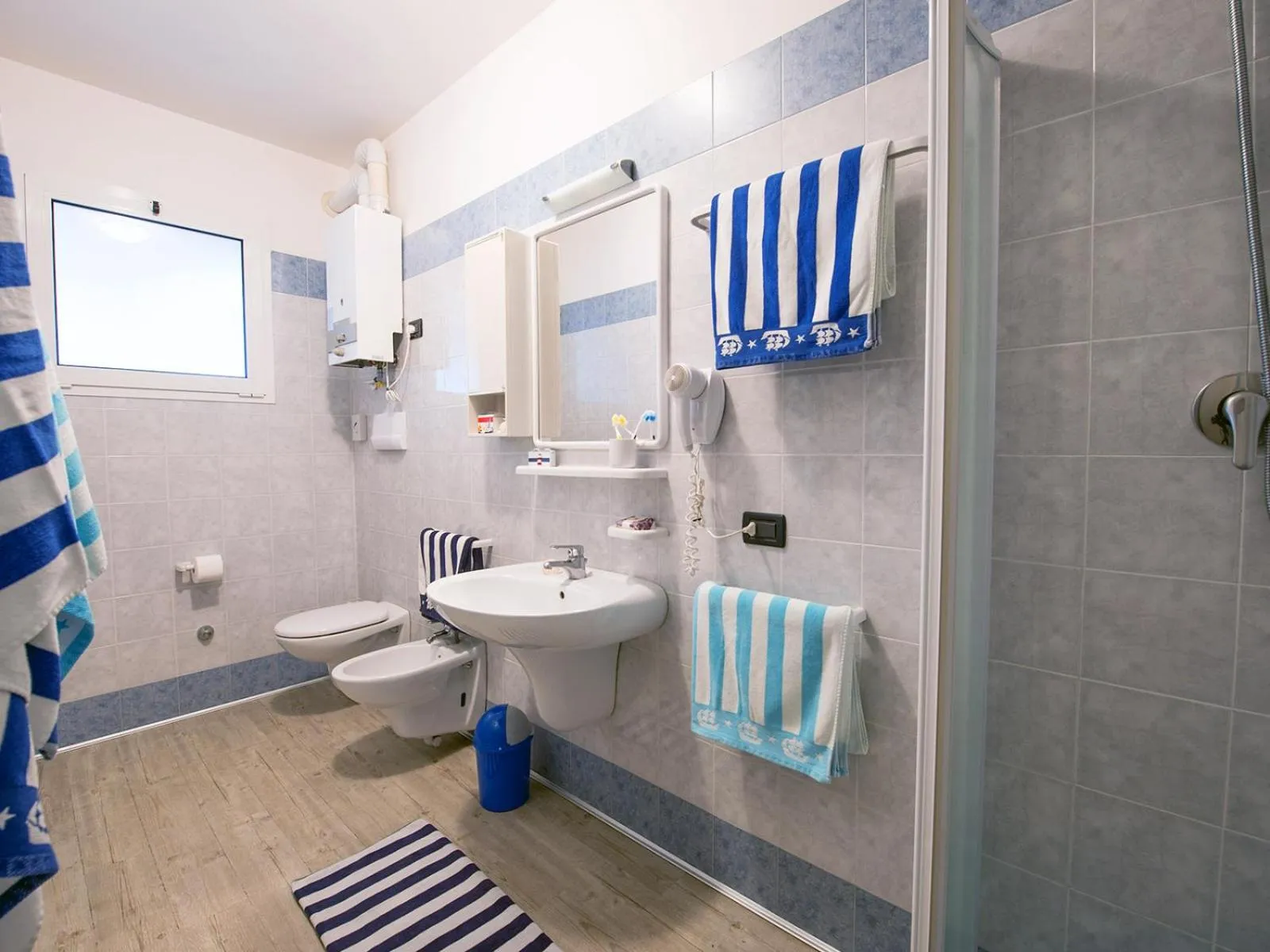 Shower in Portofelice Camping Village