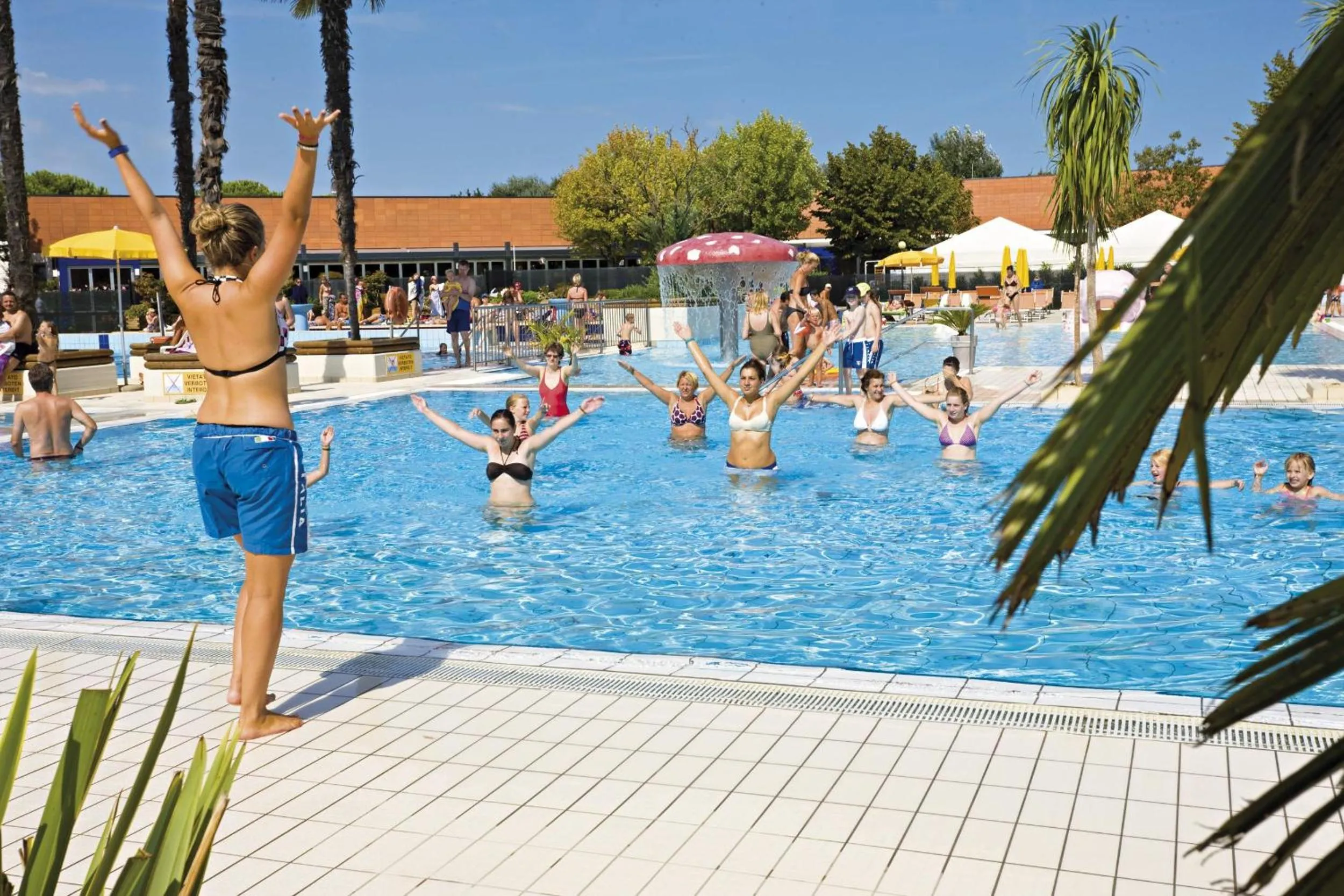 Swimming pool in Portofelice Camping Village