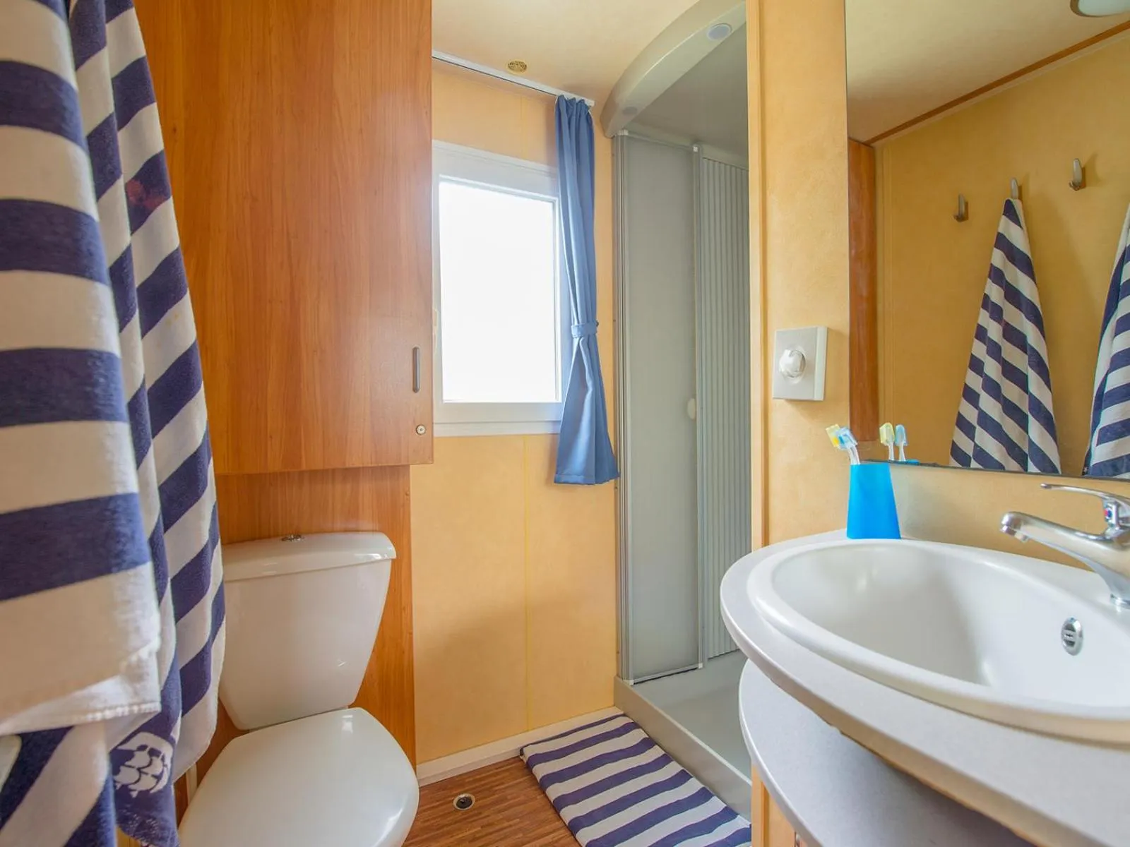 Shower in Portofelice Camping Village