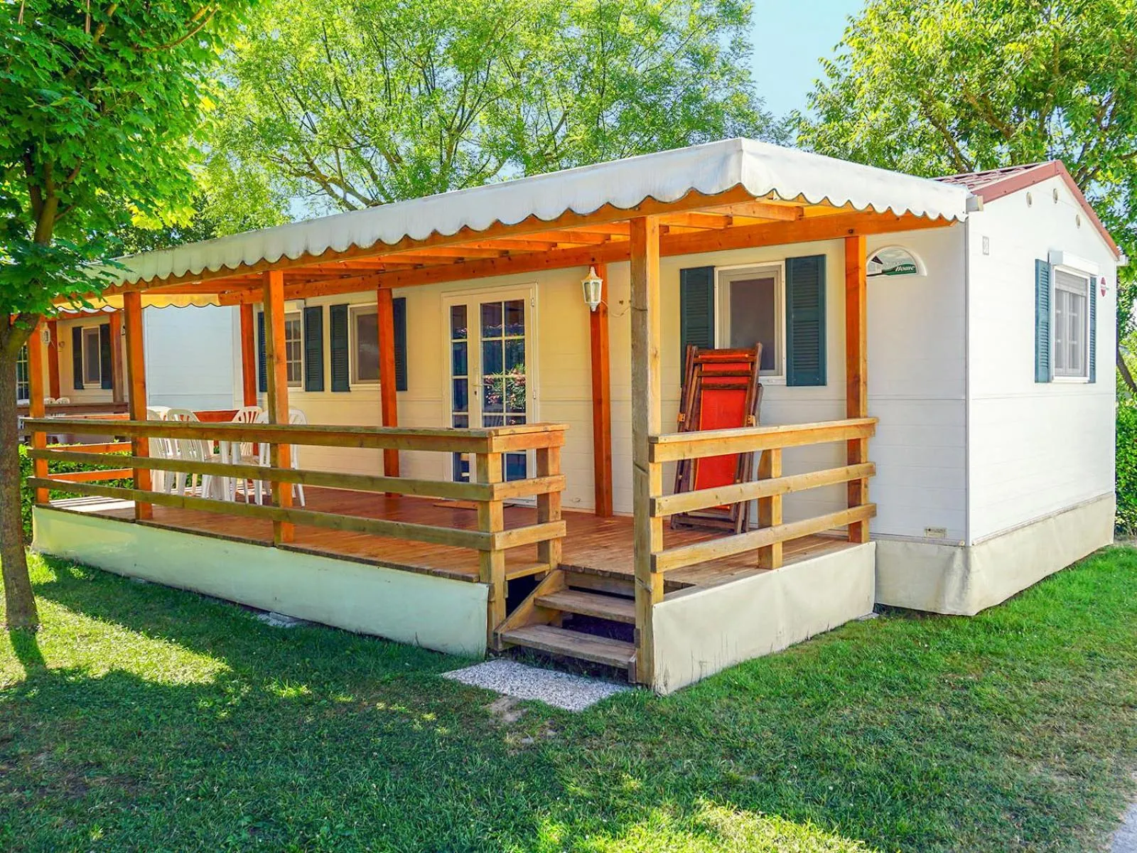 Garden in Portofelice Camping Village