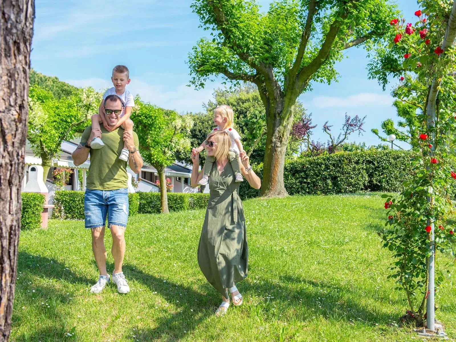 Garden in Portofelice Camping Village