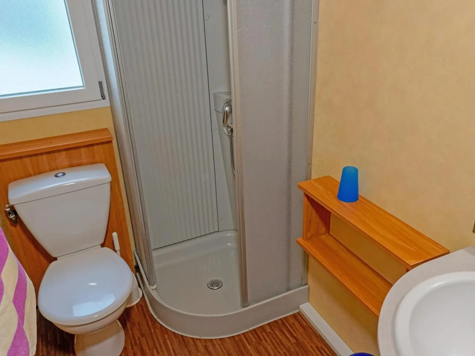 Shower in Portofelice Camping Village