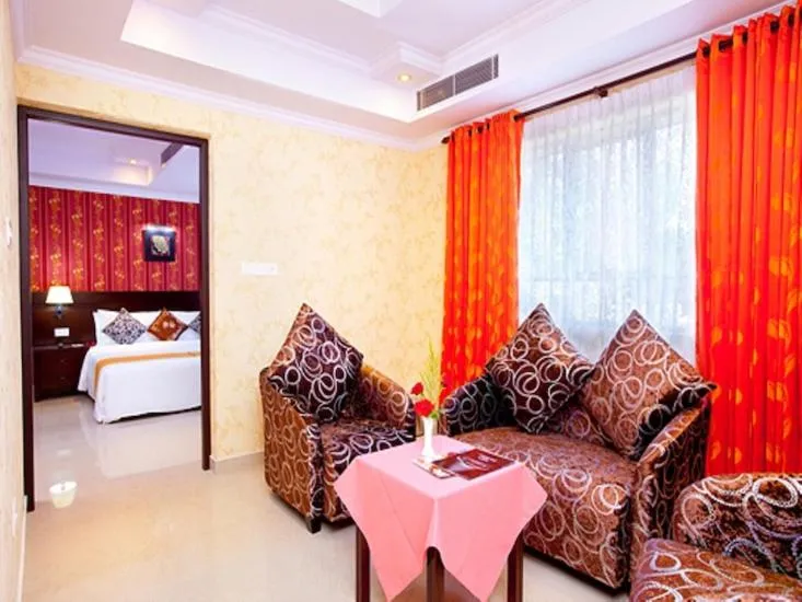 Living room in Sreelakshmi Residency