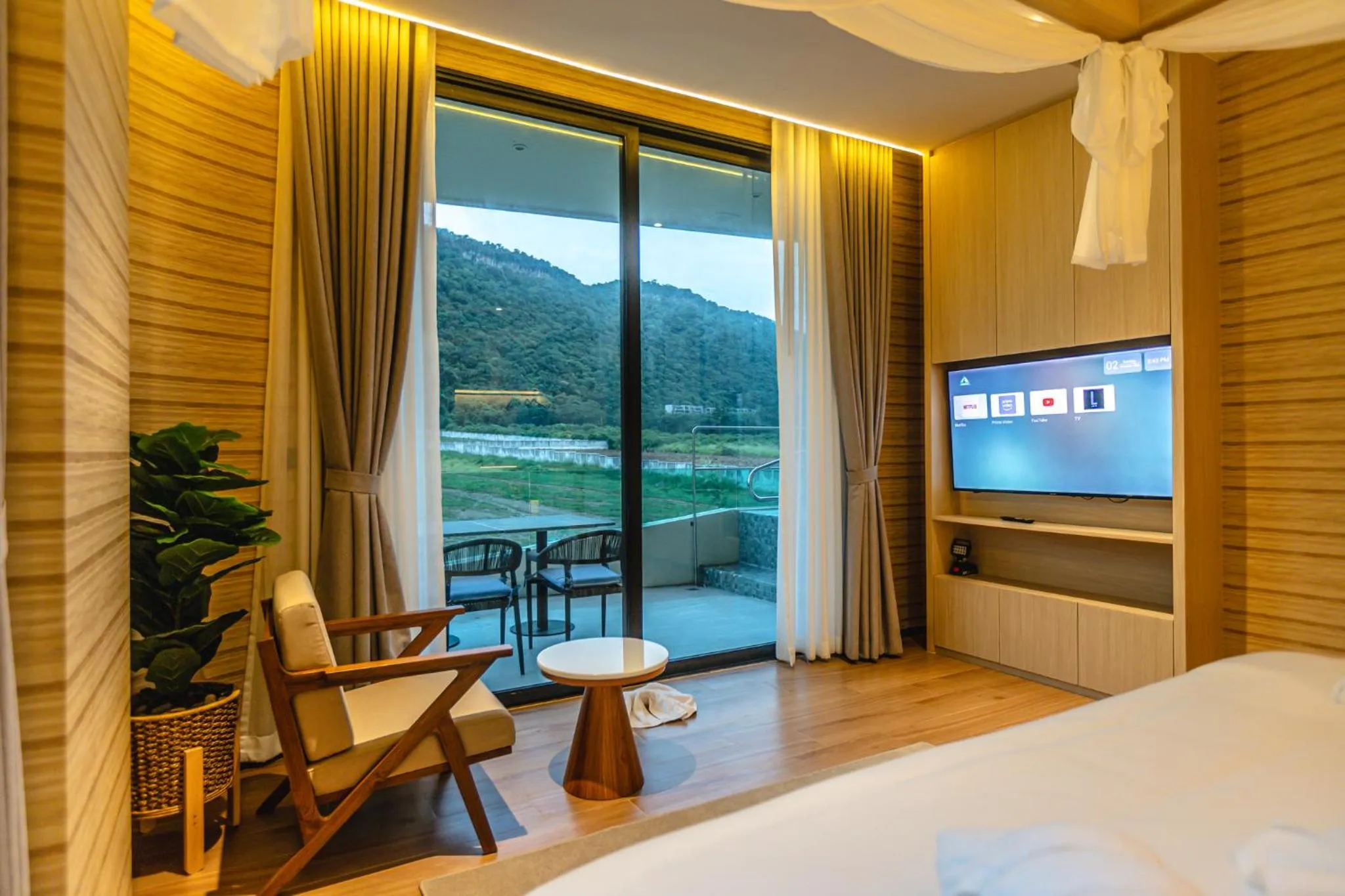 Bed in Viewpoint Khaoyai Hotel