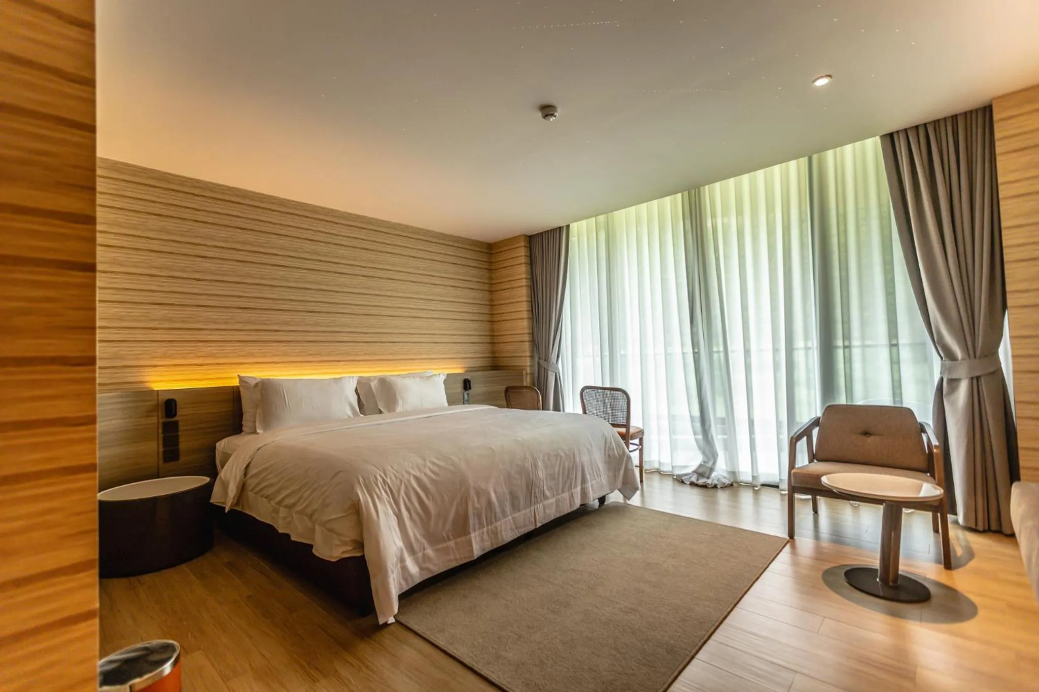 Bed in Viewpoint Khaoyai Hotel