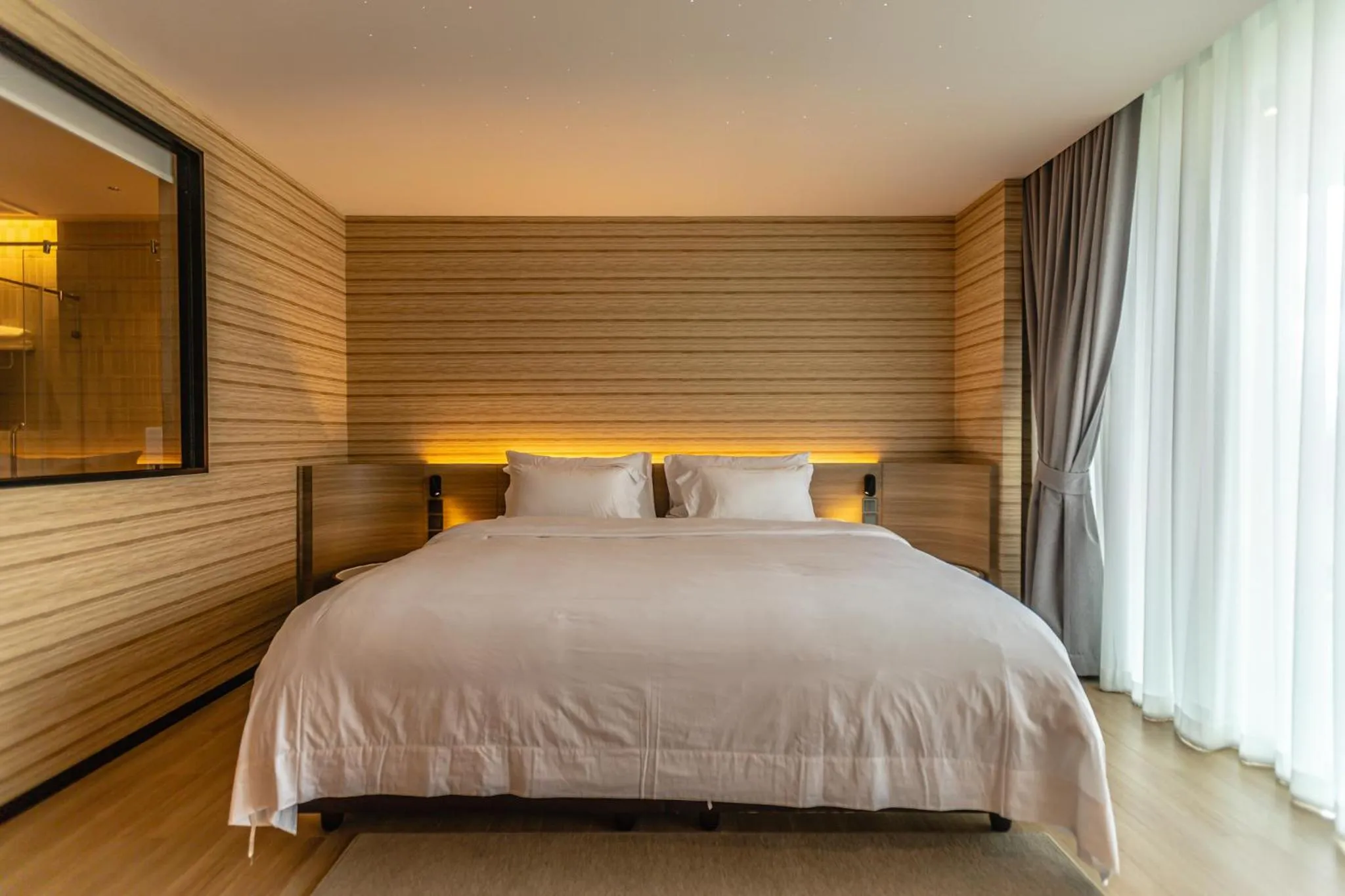 Bed in Viewpoint Khaoyai Hotel