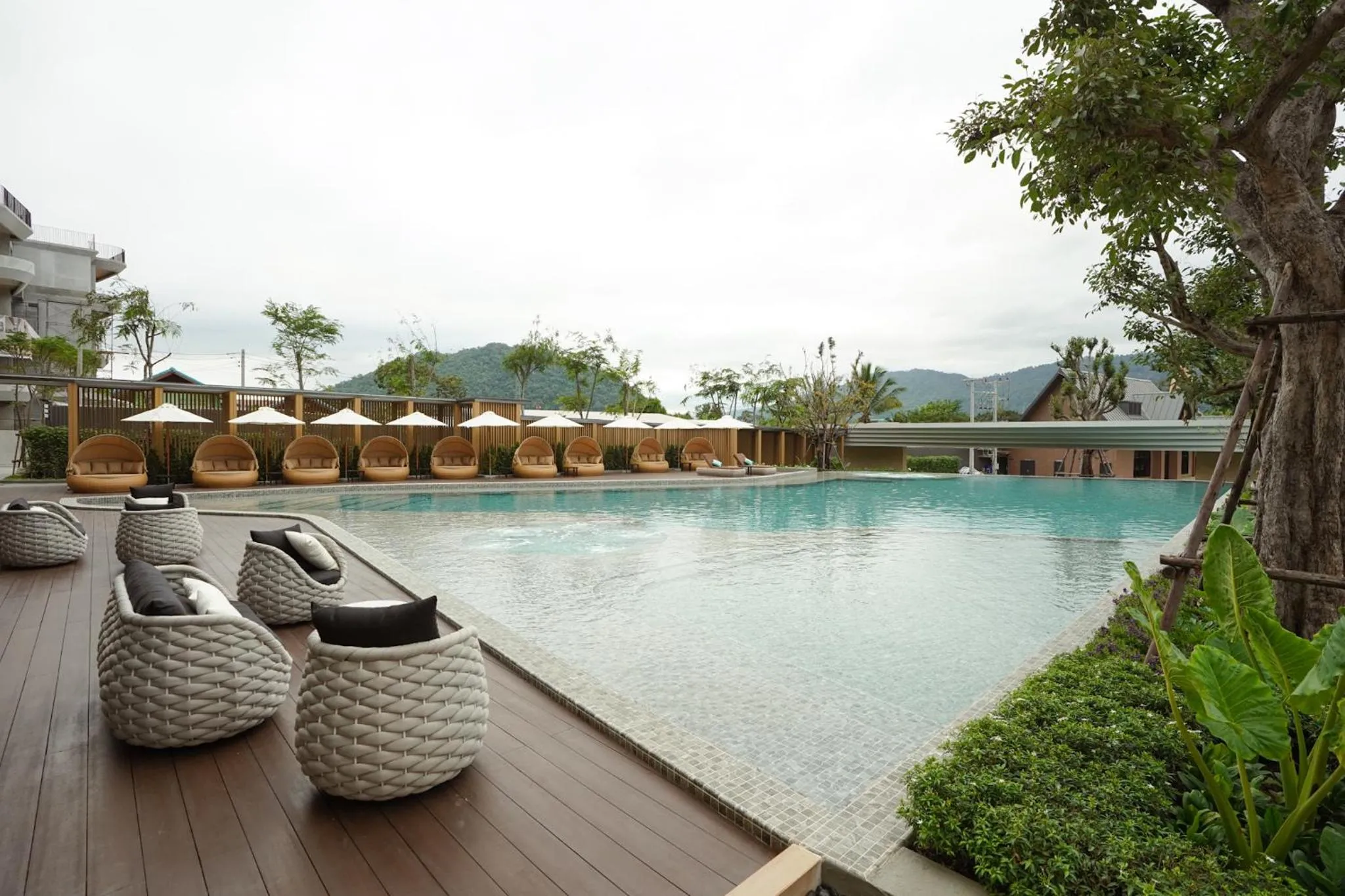 Pool view in Viewpoint Khaoyai Hotel