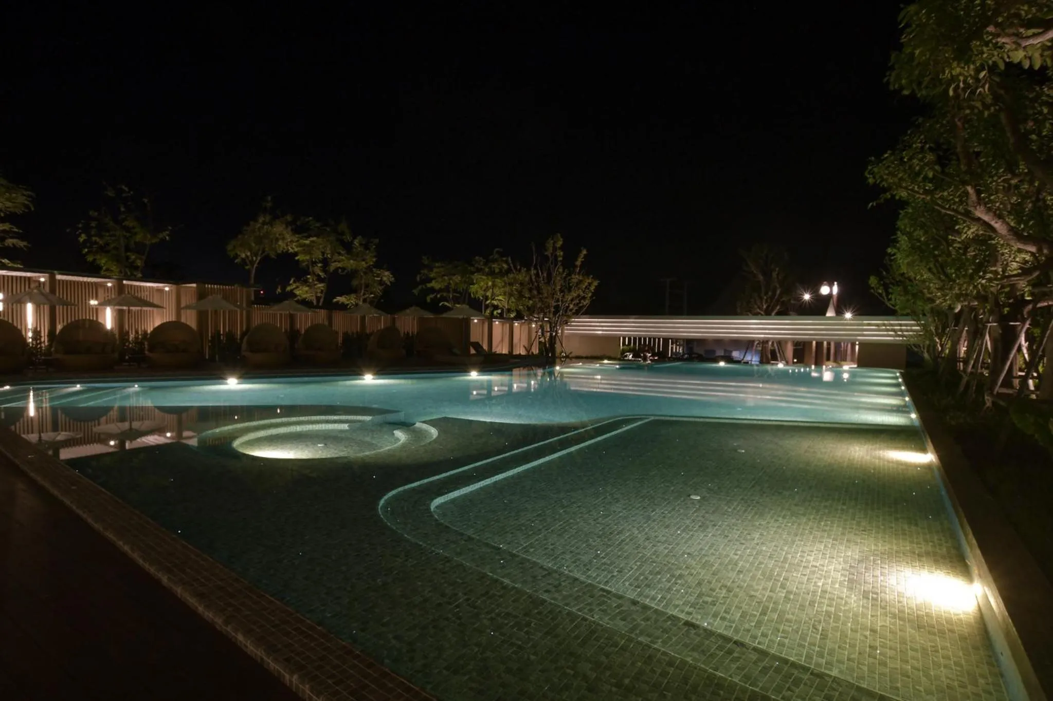 Pool view in Viewpoint Khaoyai Hotel