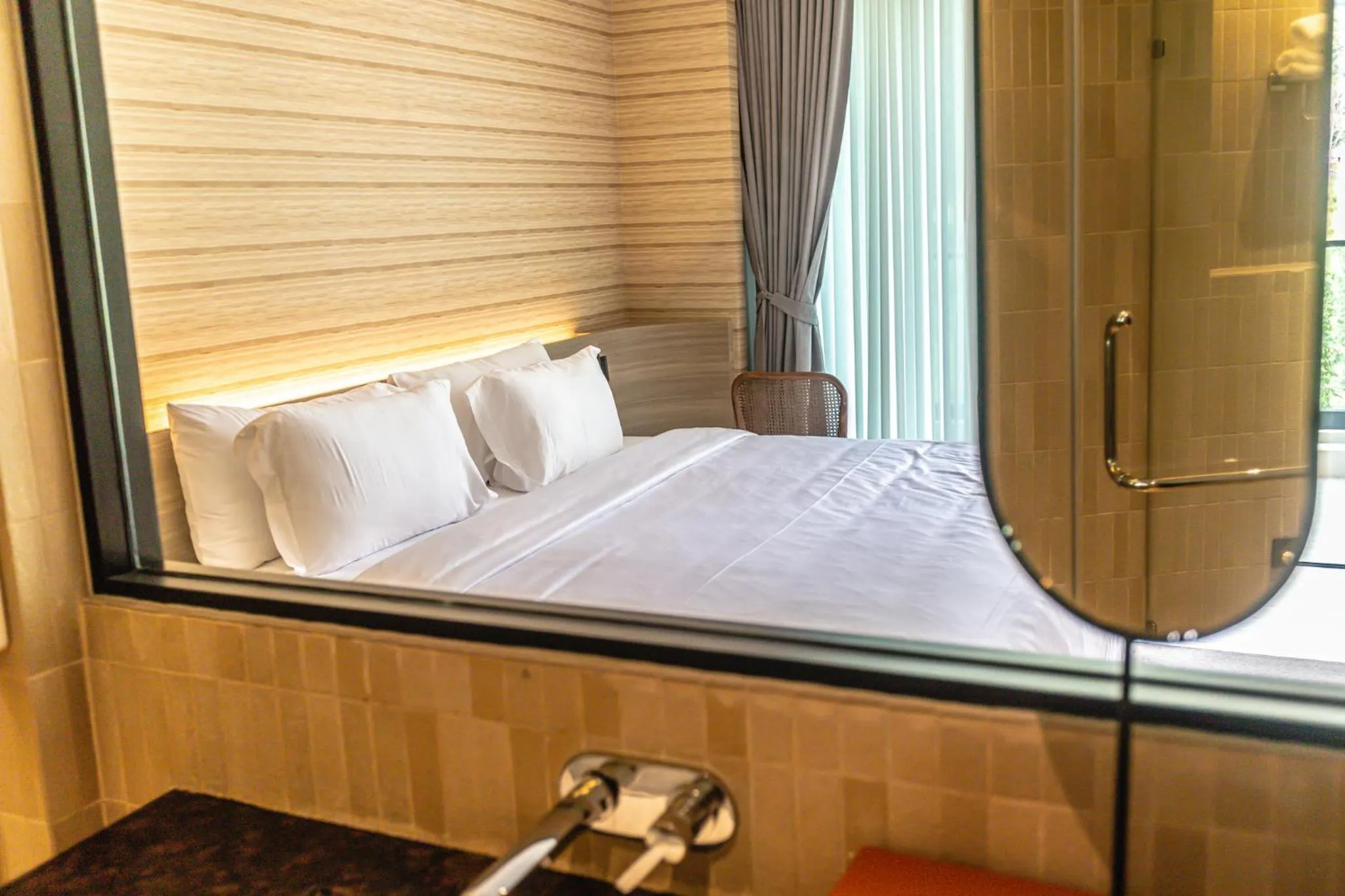 Bed in Viewpoint Khaoyai Hotel