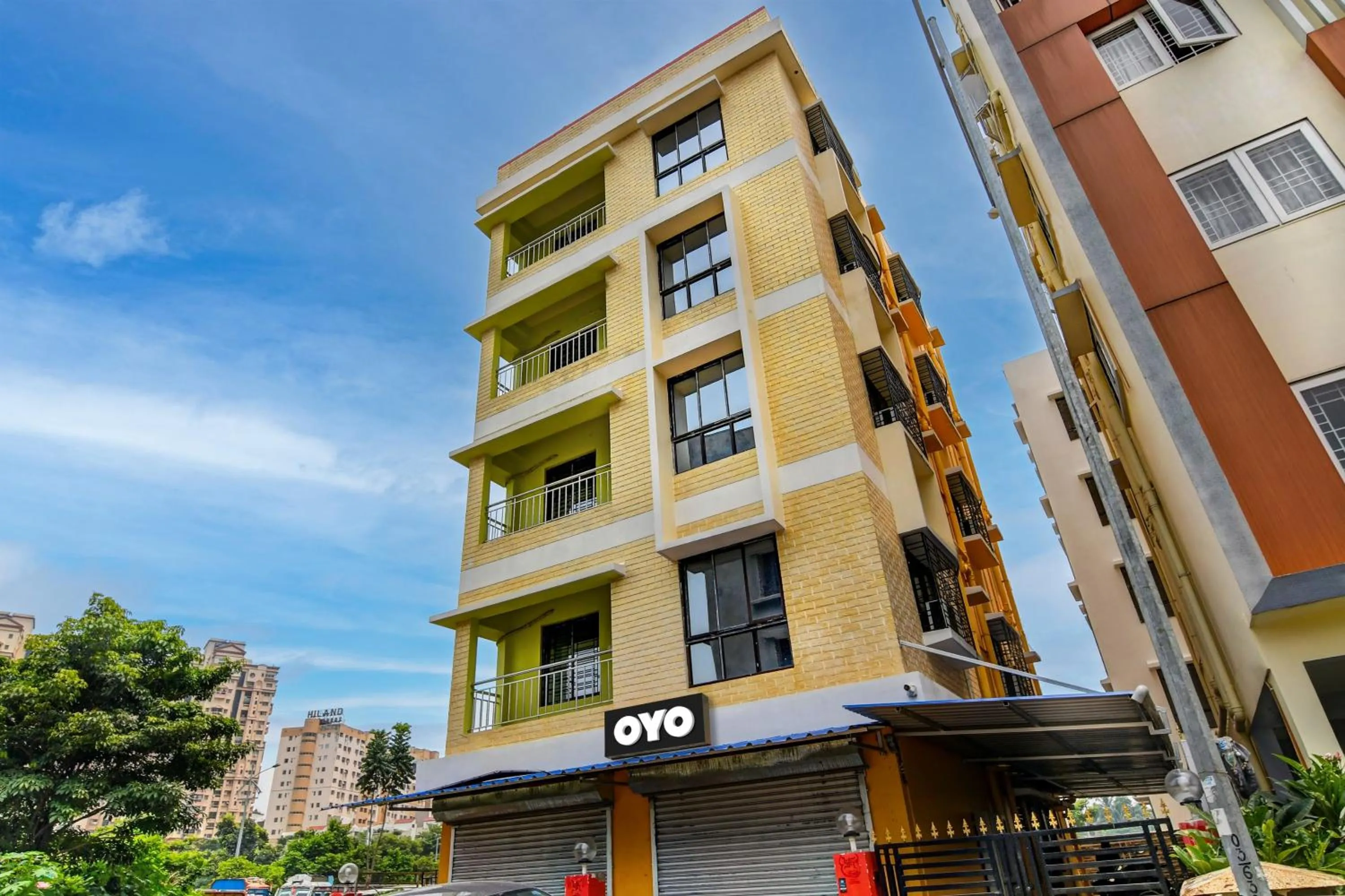 Property building in Hotel O Shree Near Akankha More