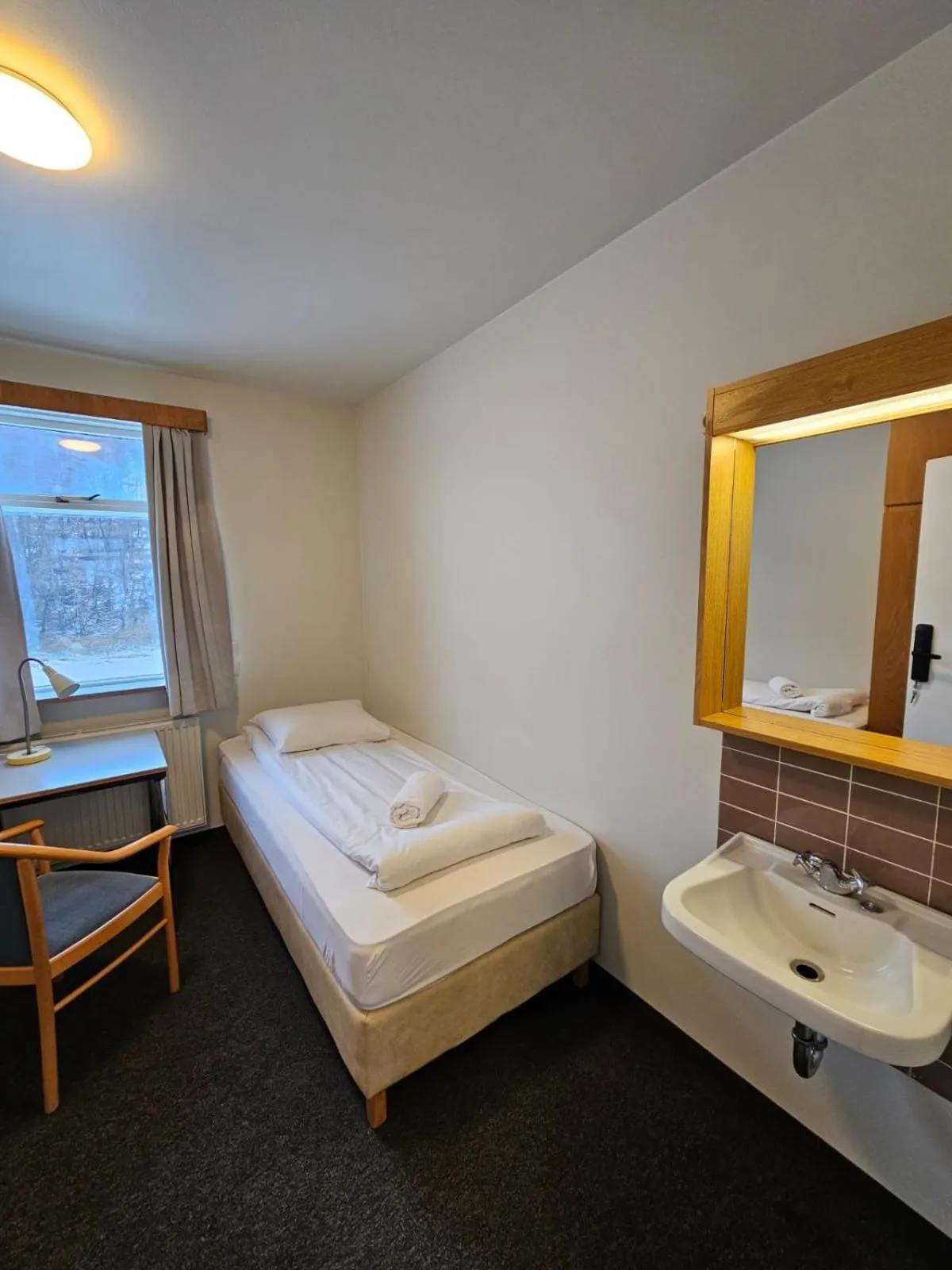 Bedroom, Bed in Skogar Hostel