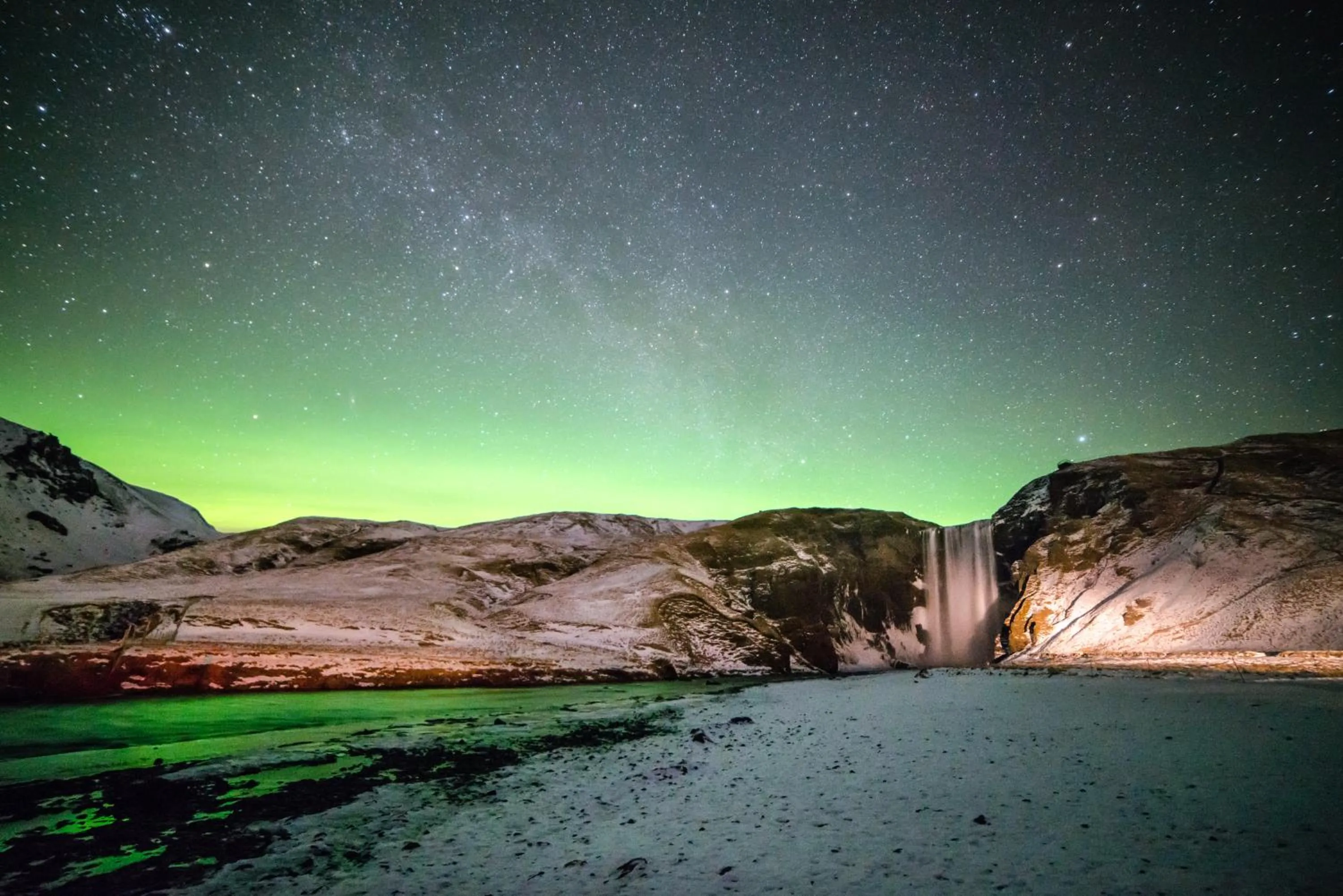 Nearby landmark in Skogar Hostel