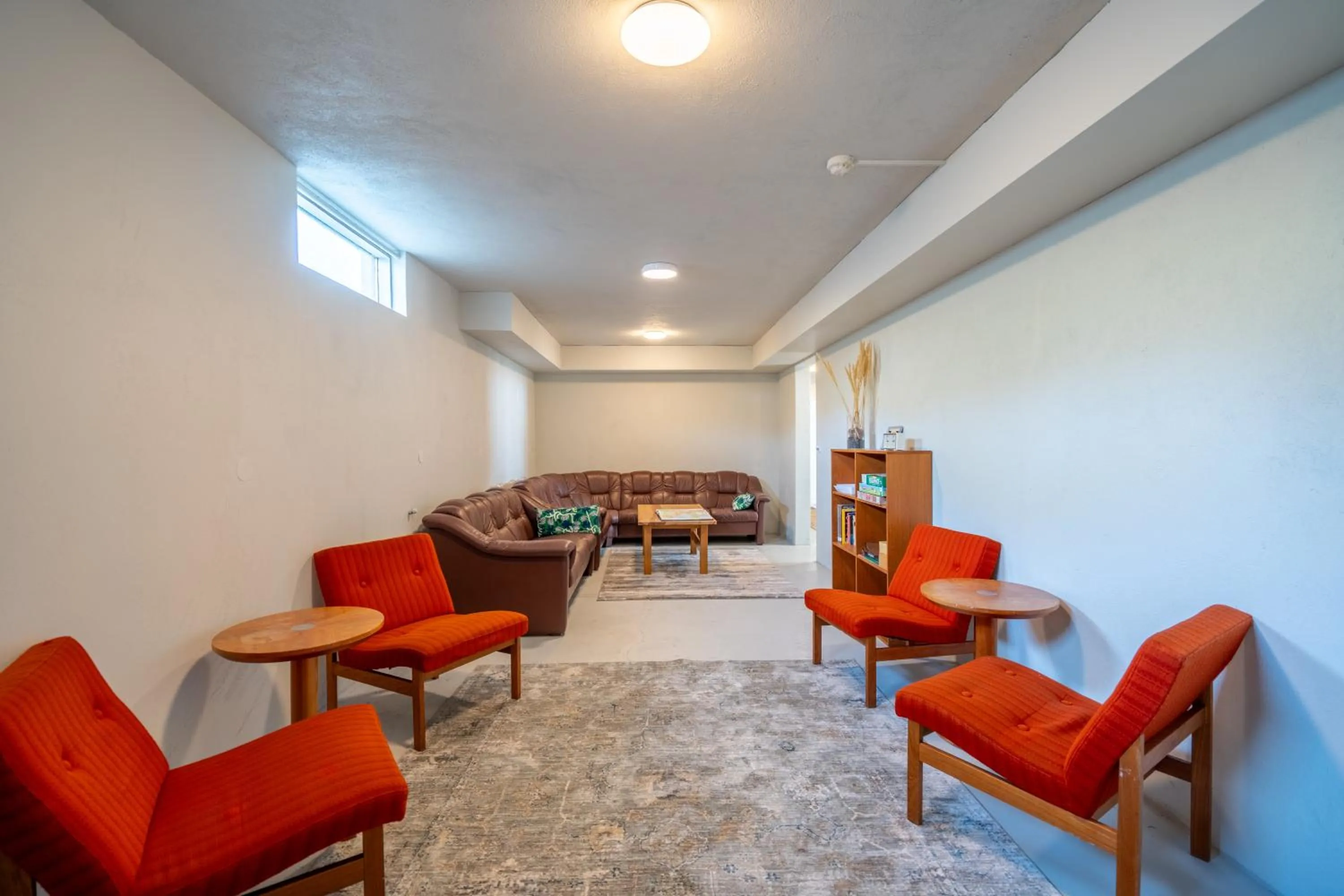 Lobby or reception in Skogar Hostel