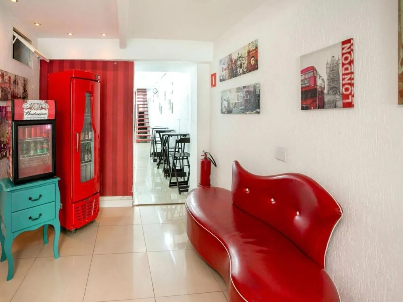 Seating area in Hotel Vintage SP