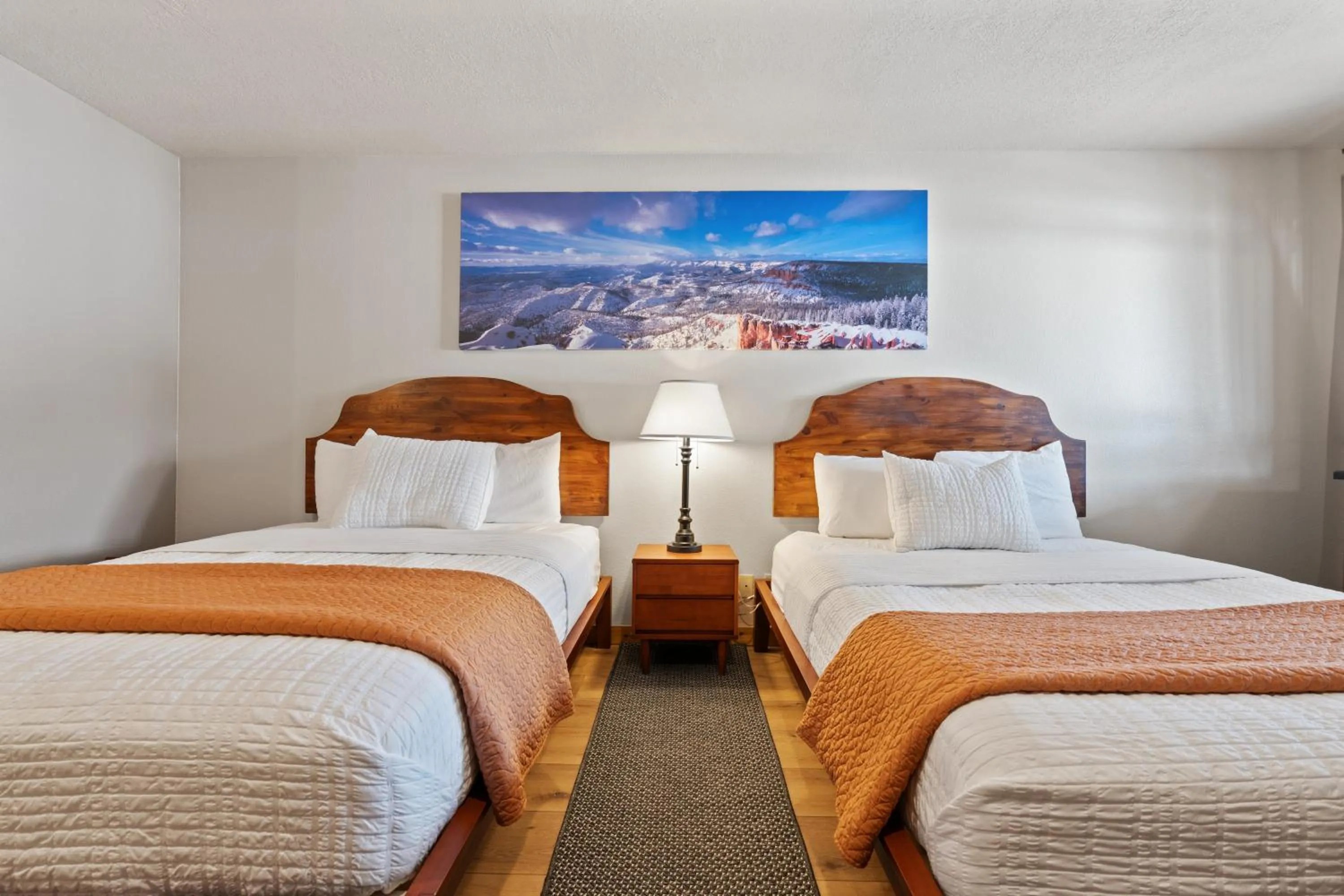 Bed in Duck Creek Village Inn