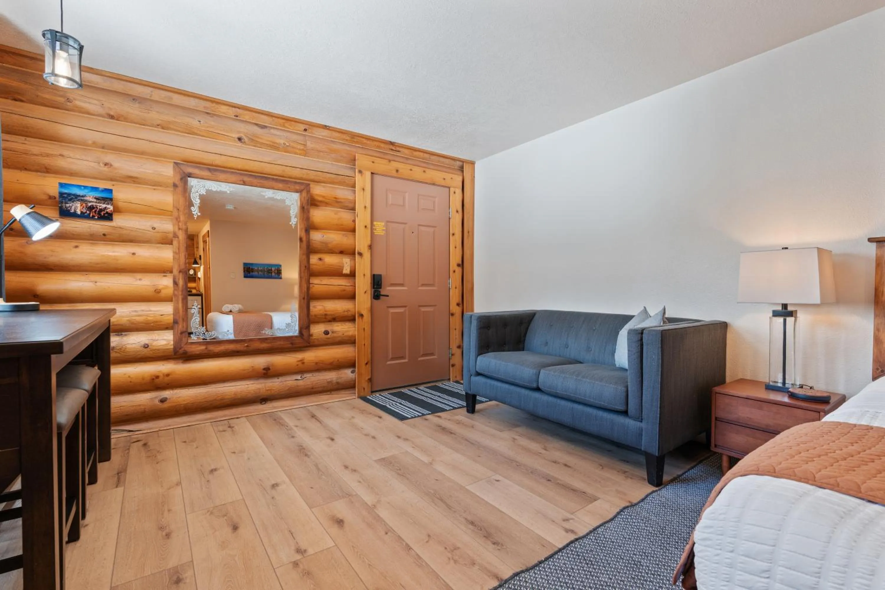 Bed in Duck Creek Village Inn