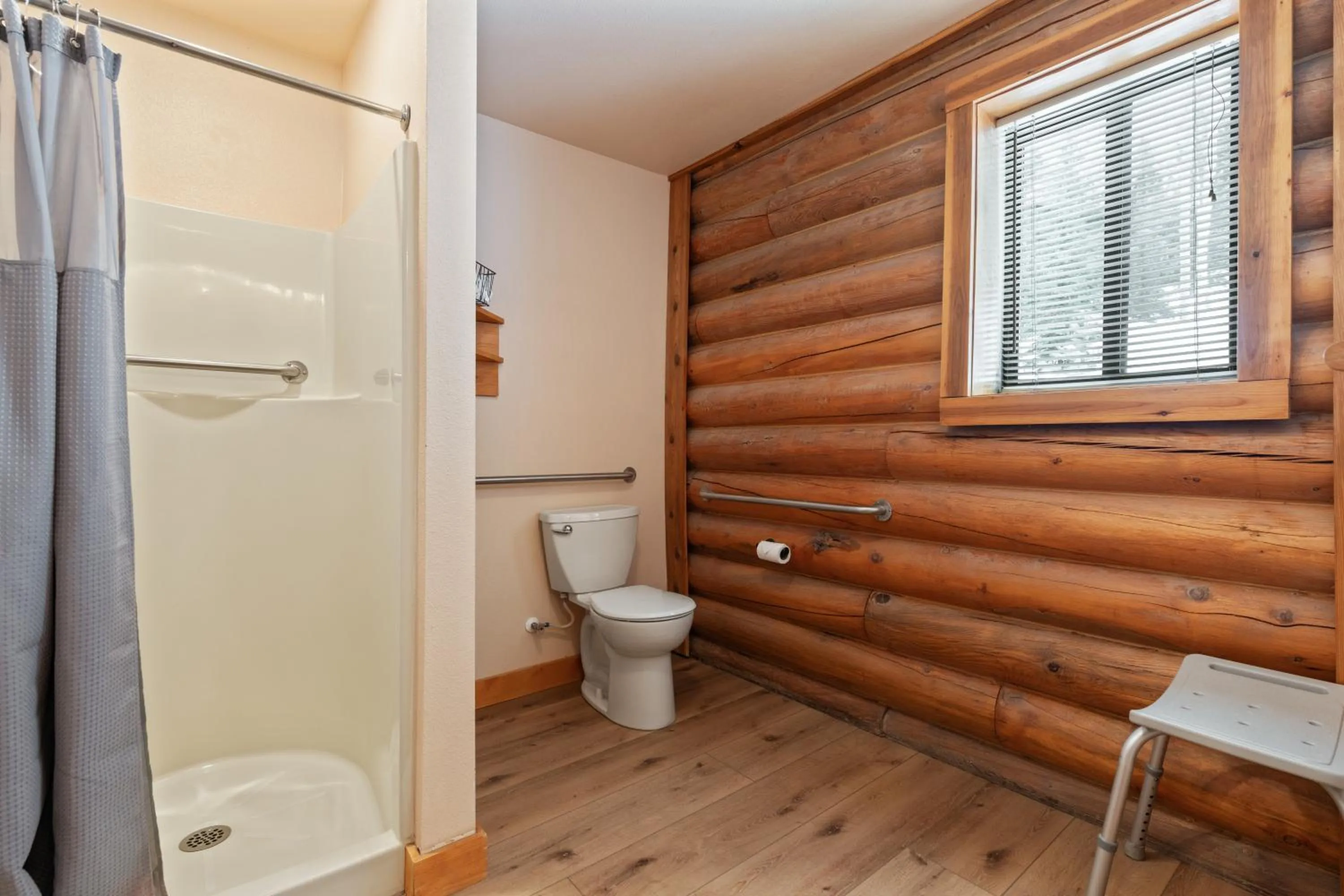 Shower in Duck Creek Village Inn