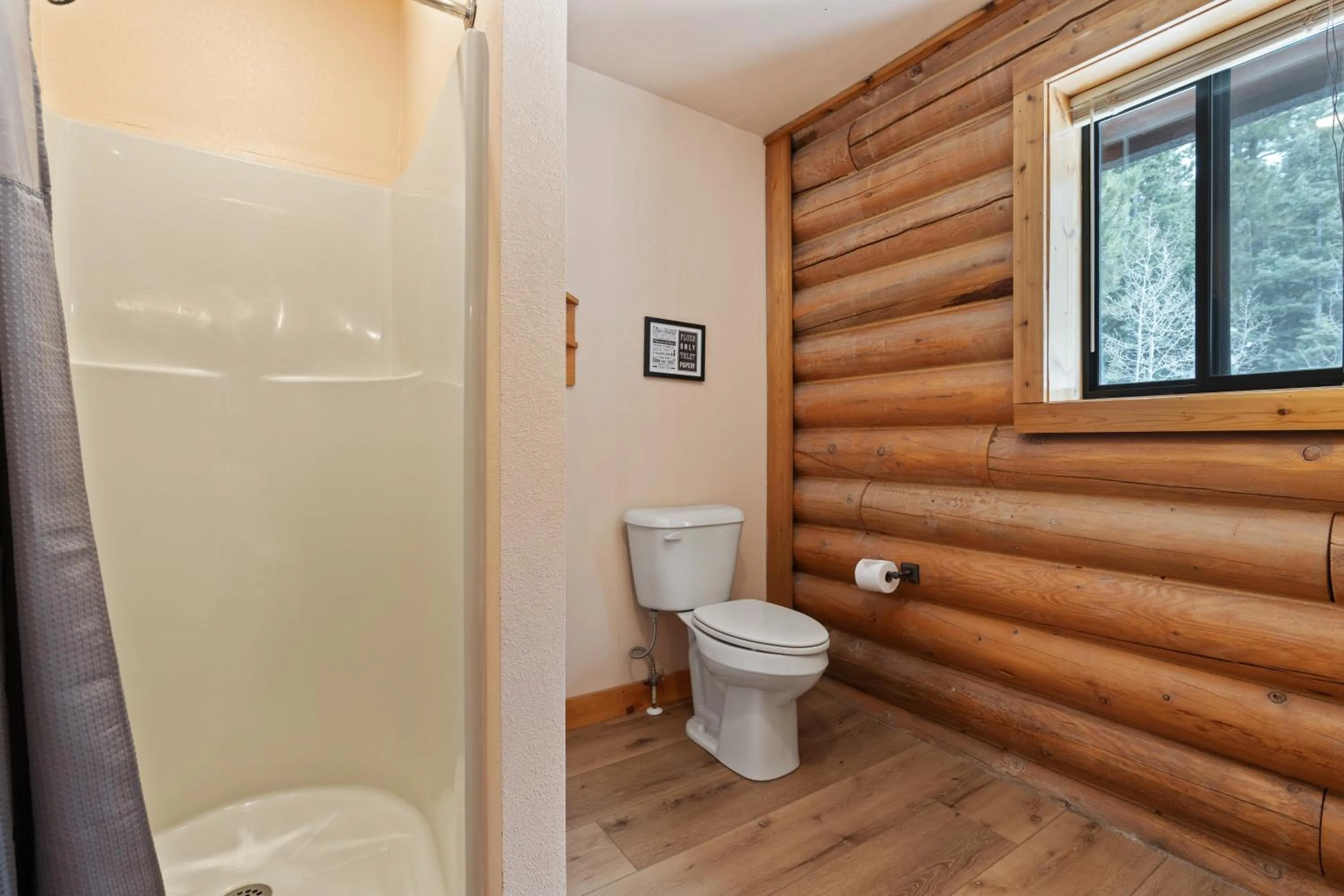 Shower in Duck Creek Village Inn