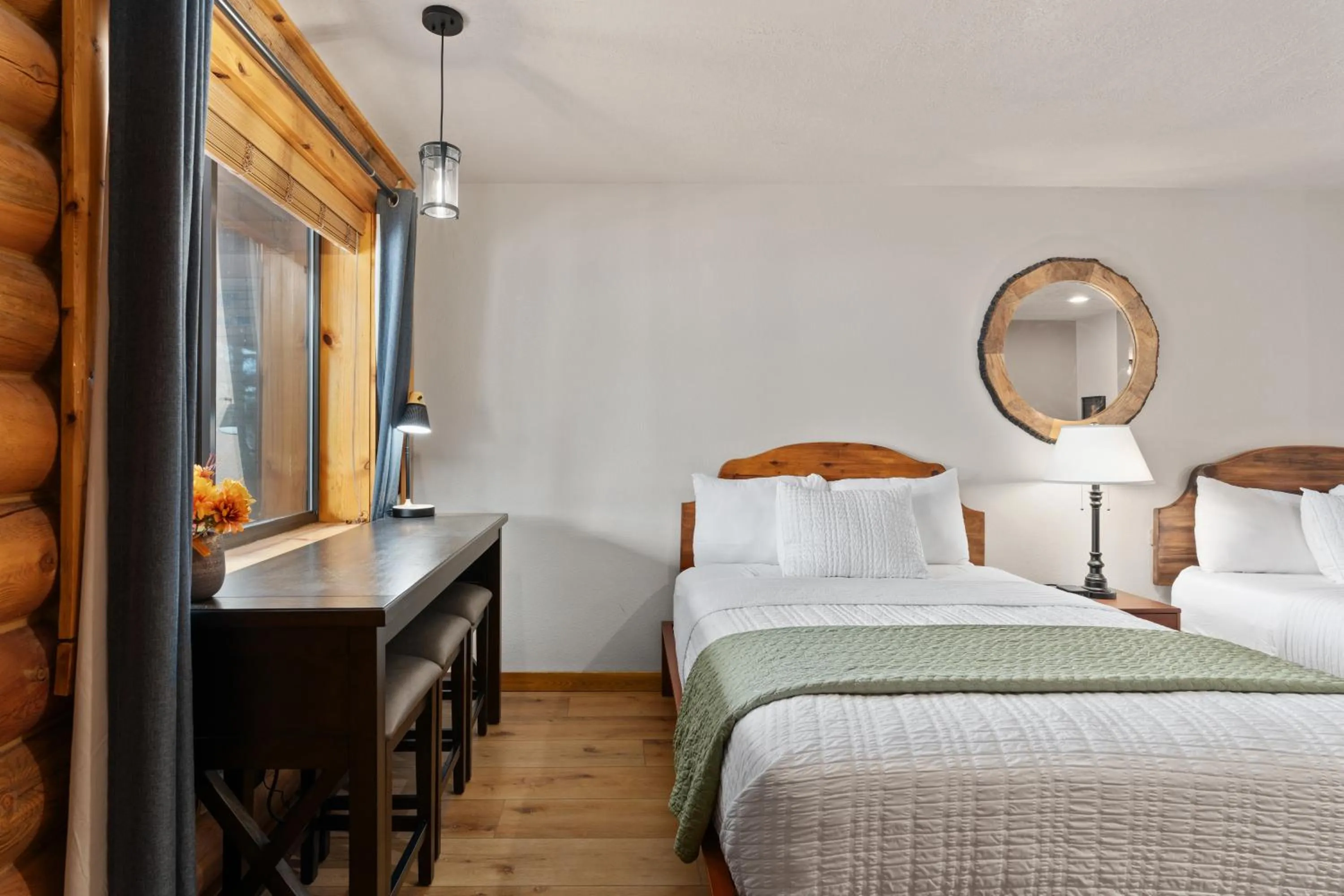 Bed in Duck Creek Village Inn