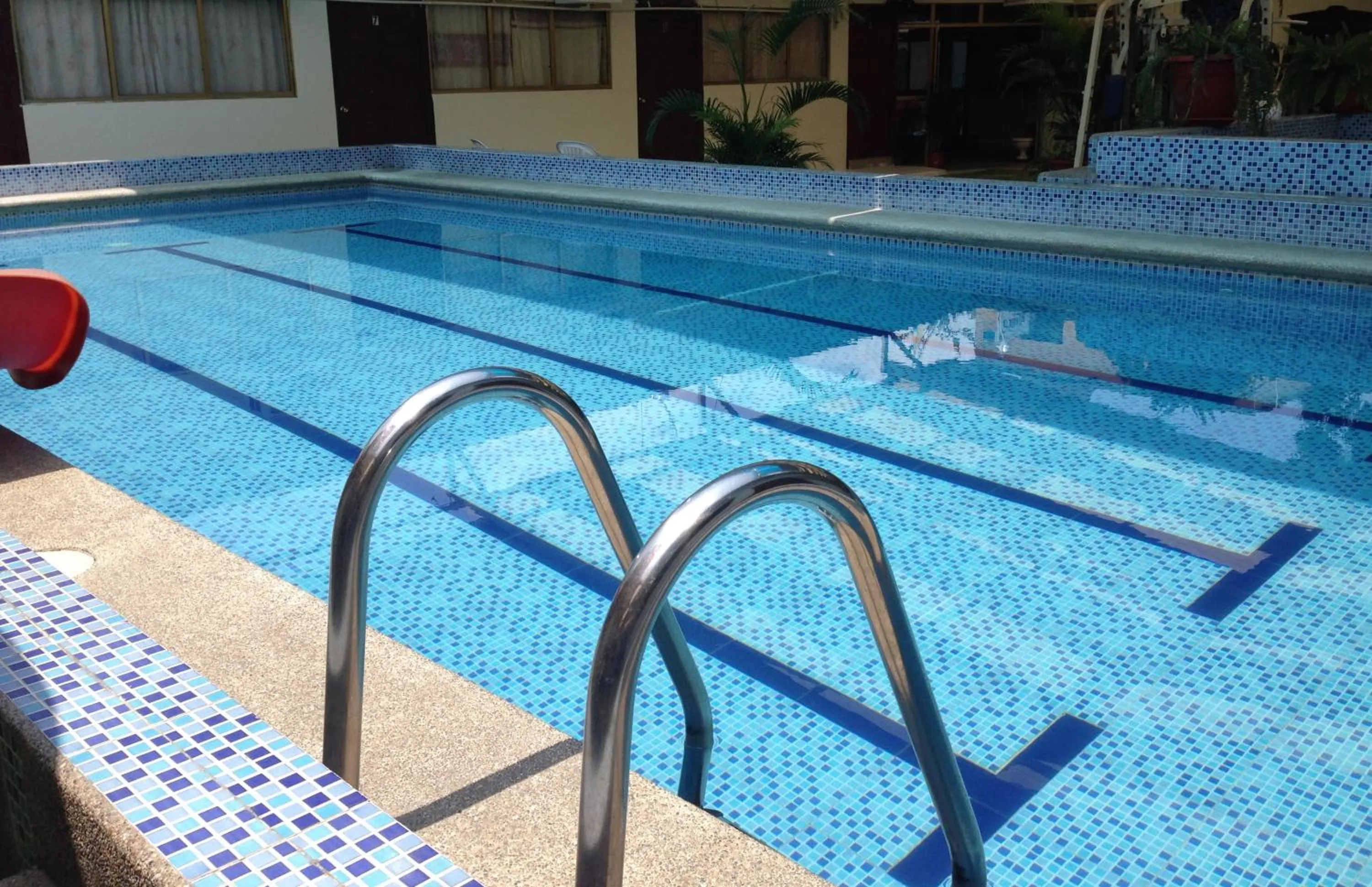 Pool view in Hotel MundialCity