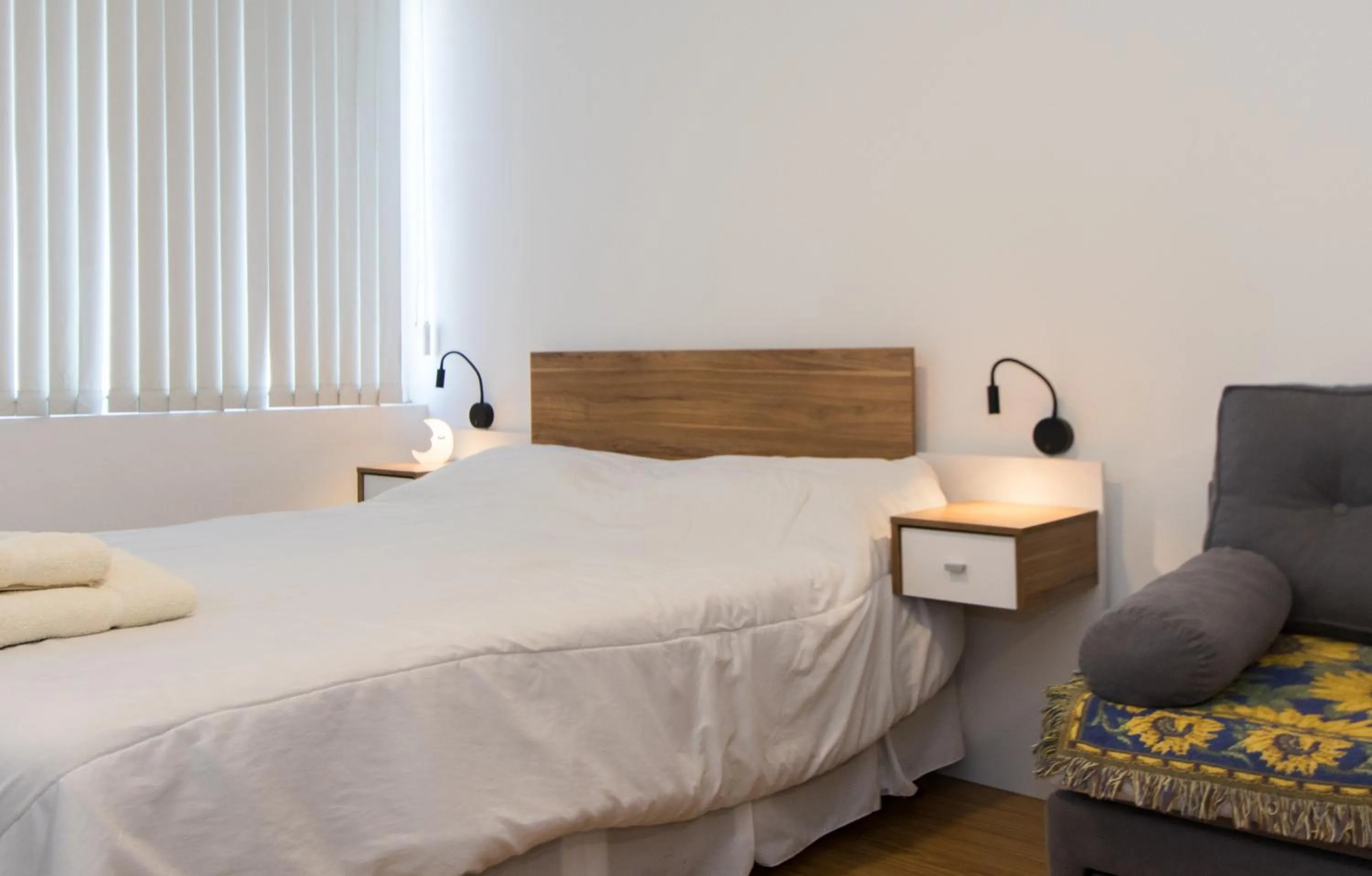 Bed in Pacifico Apartamentos