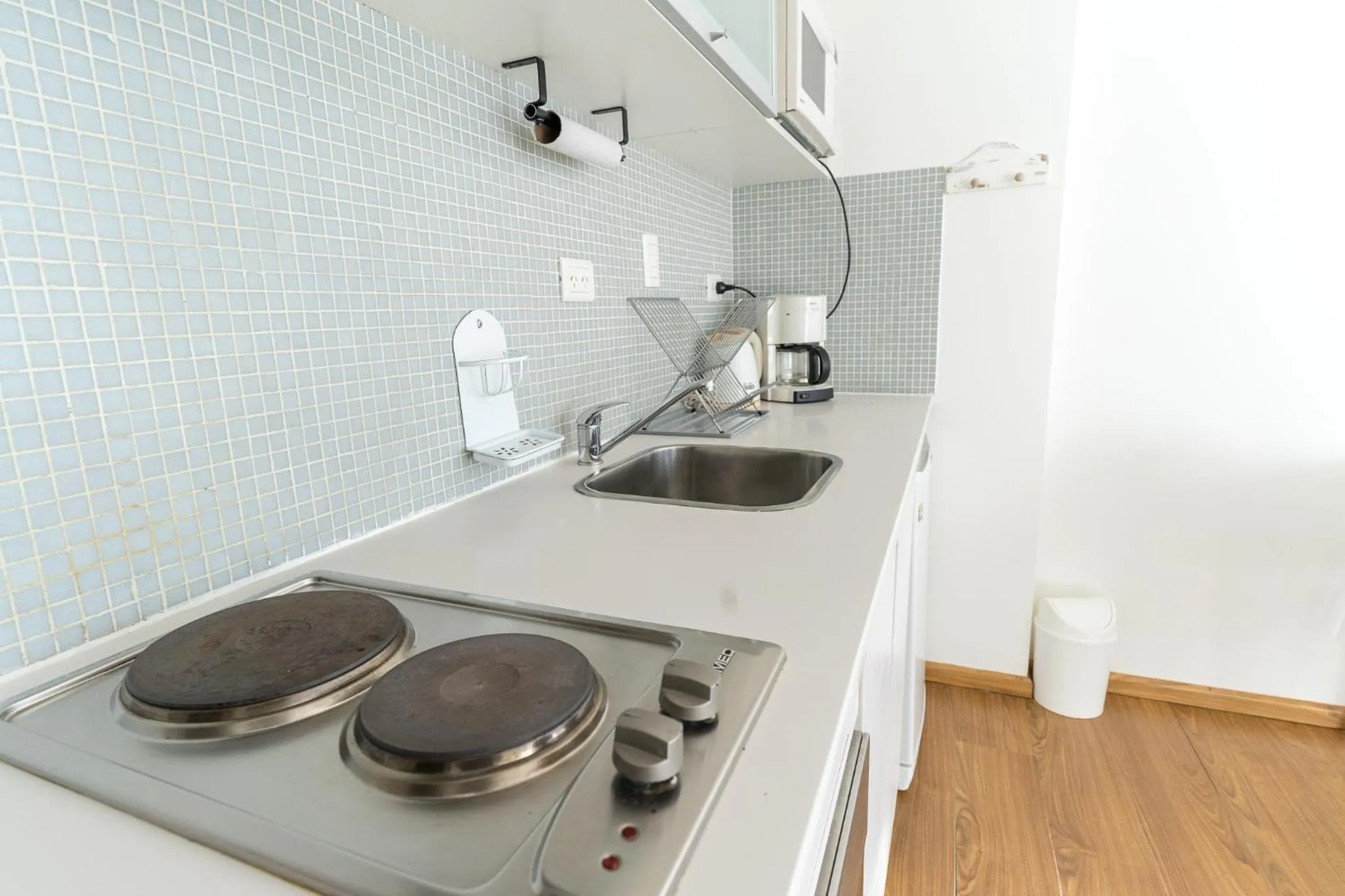 Kitchen or kitchenette in Pacifico Apartamentos