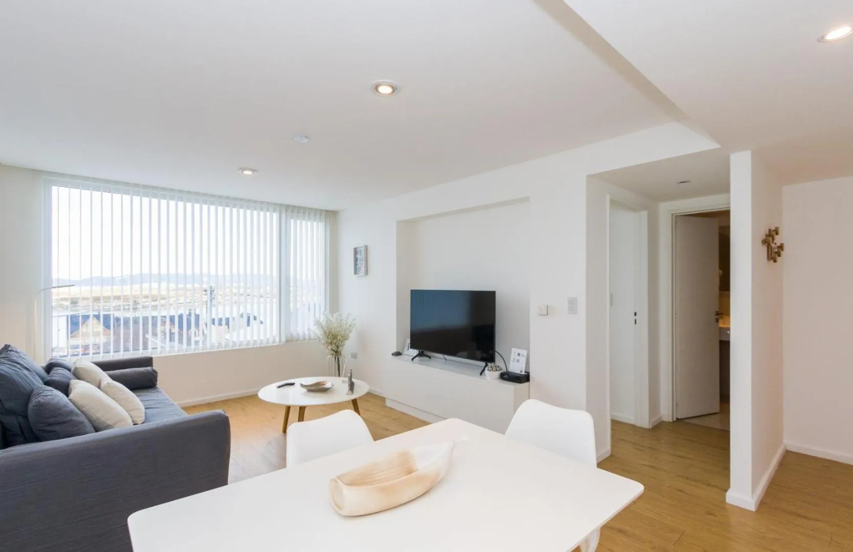 Living room in Pacifico Apartamentos