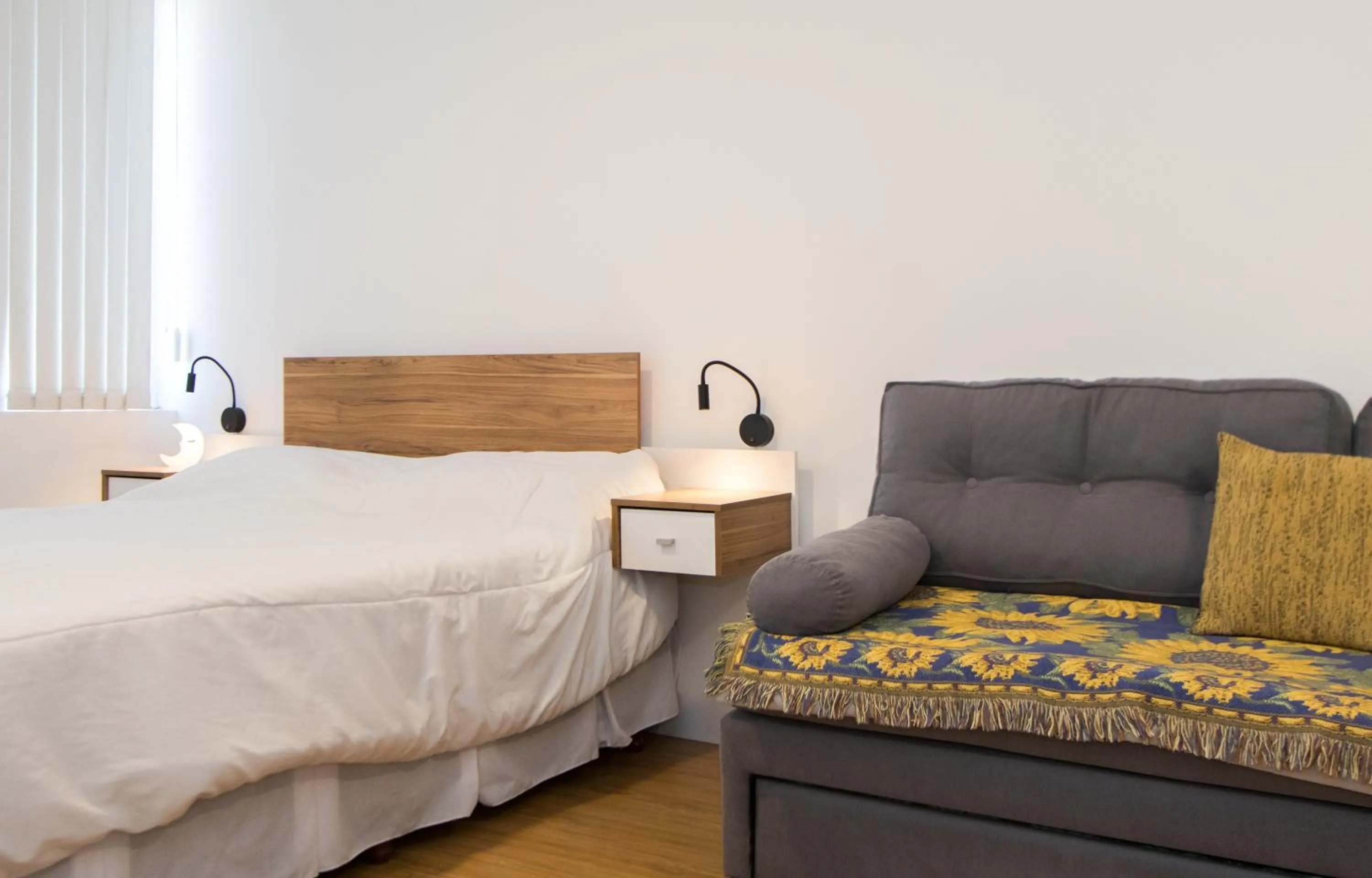 Bed in Pacifico Apartamentos