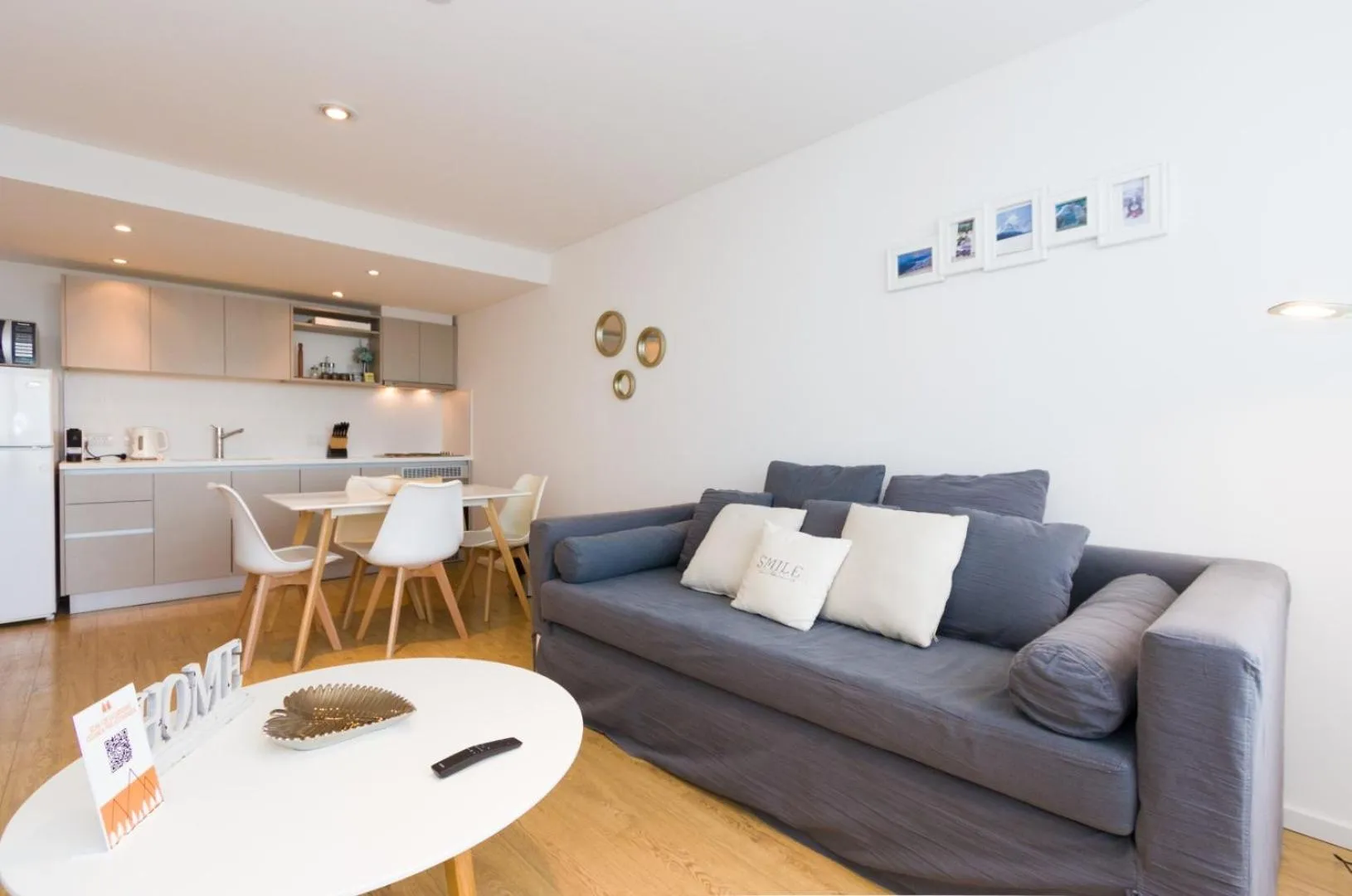 Living room in Pacifico Apartamentos