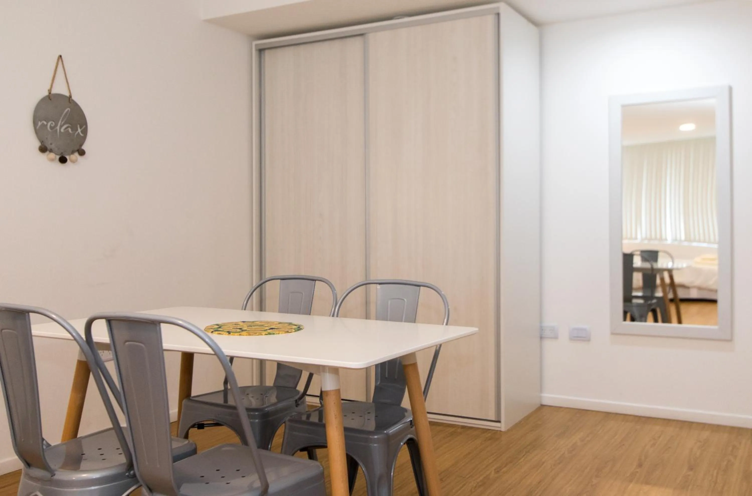 Dining area in Pacifico Apartamentos