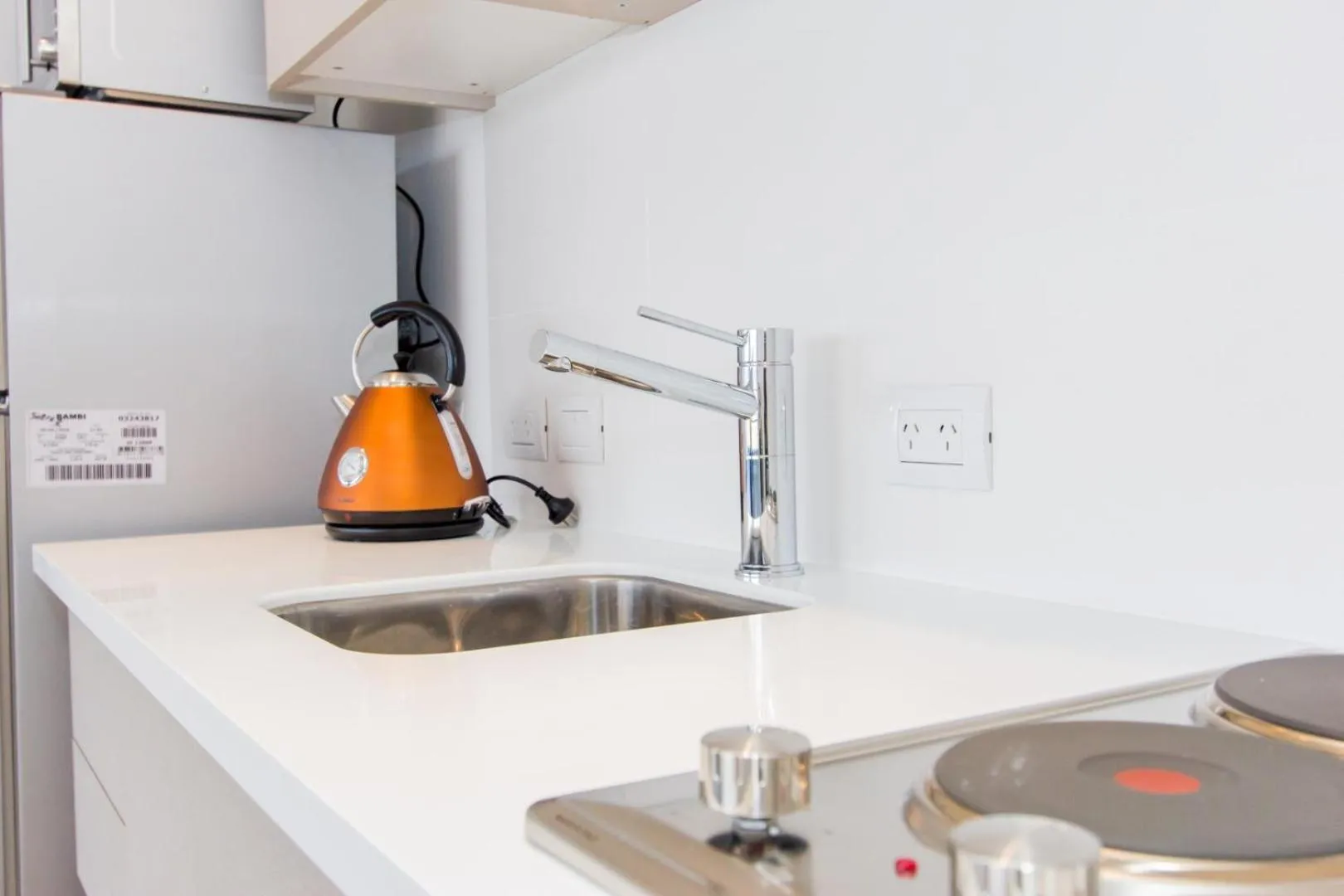 stove in Pacifico Apartamentos