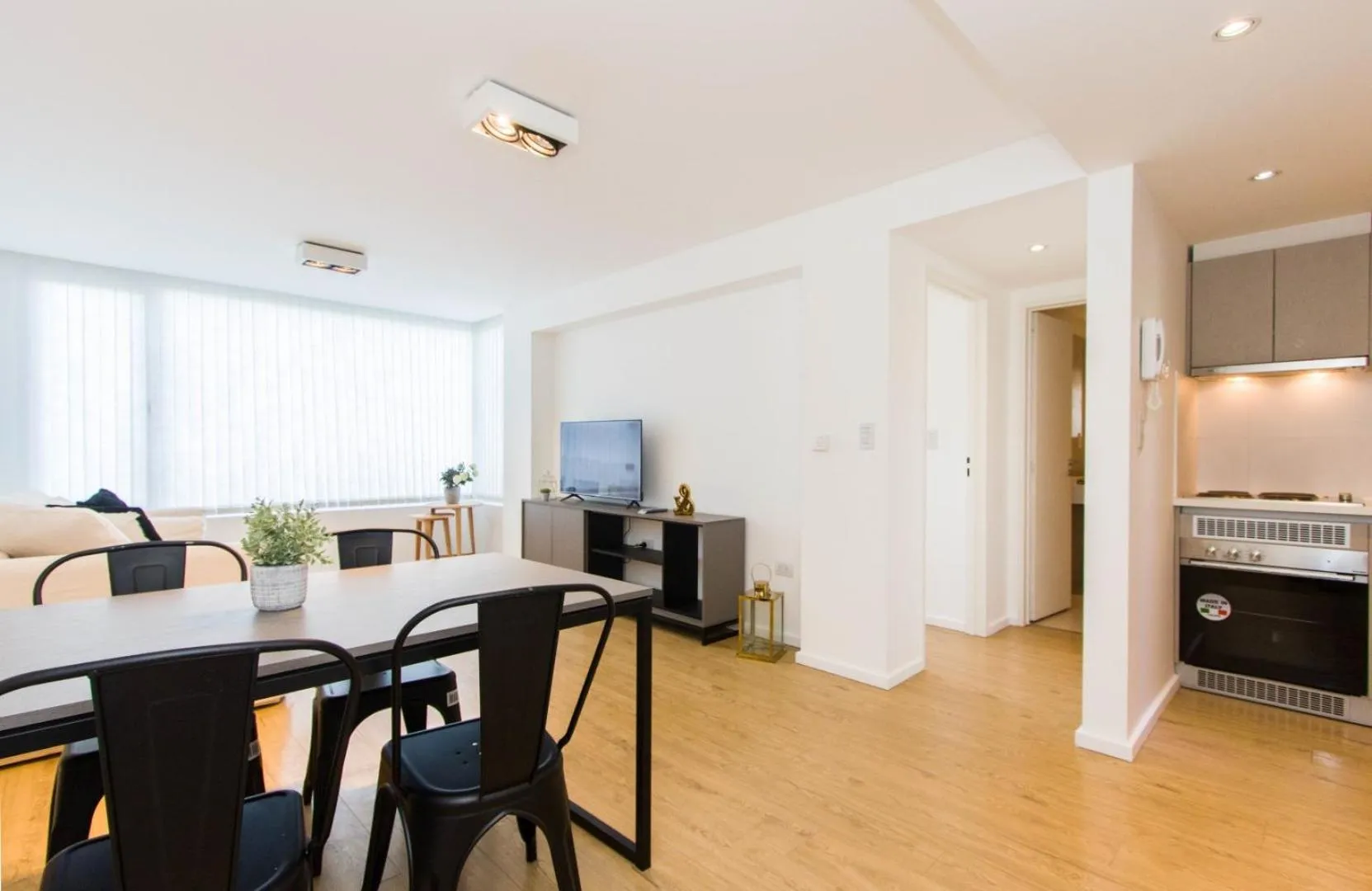 Living room in Pacifico Apartamentos