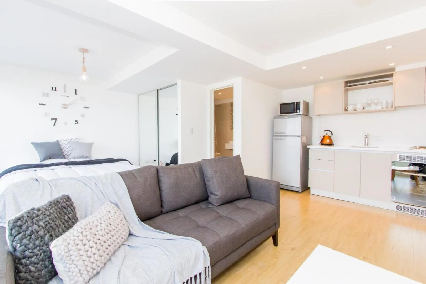 Living room in Pacifico Apartamentos