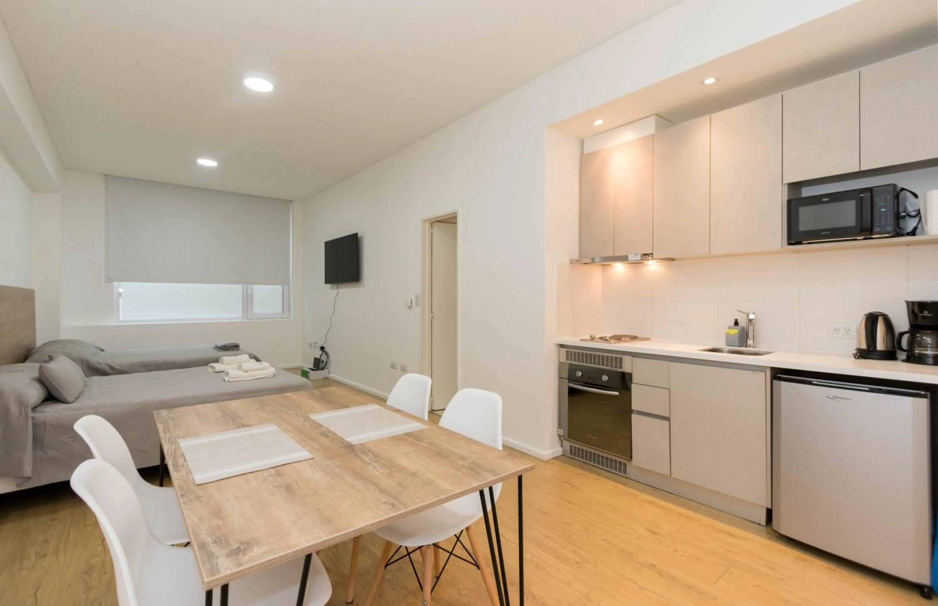 Dining area in Pacifico Apartamentos