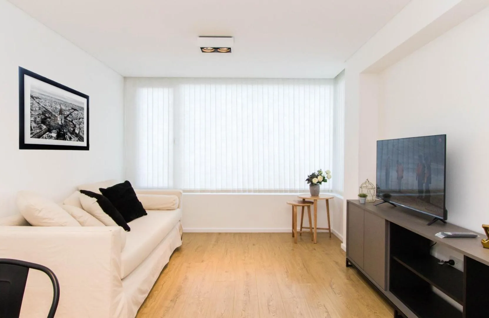 Living room in Pacifico Apartamentos