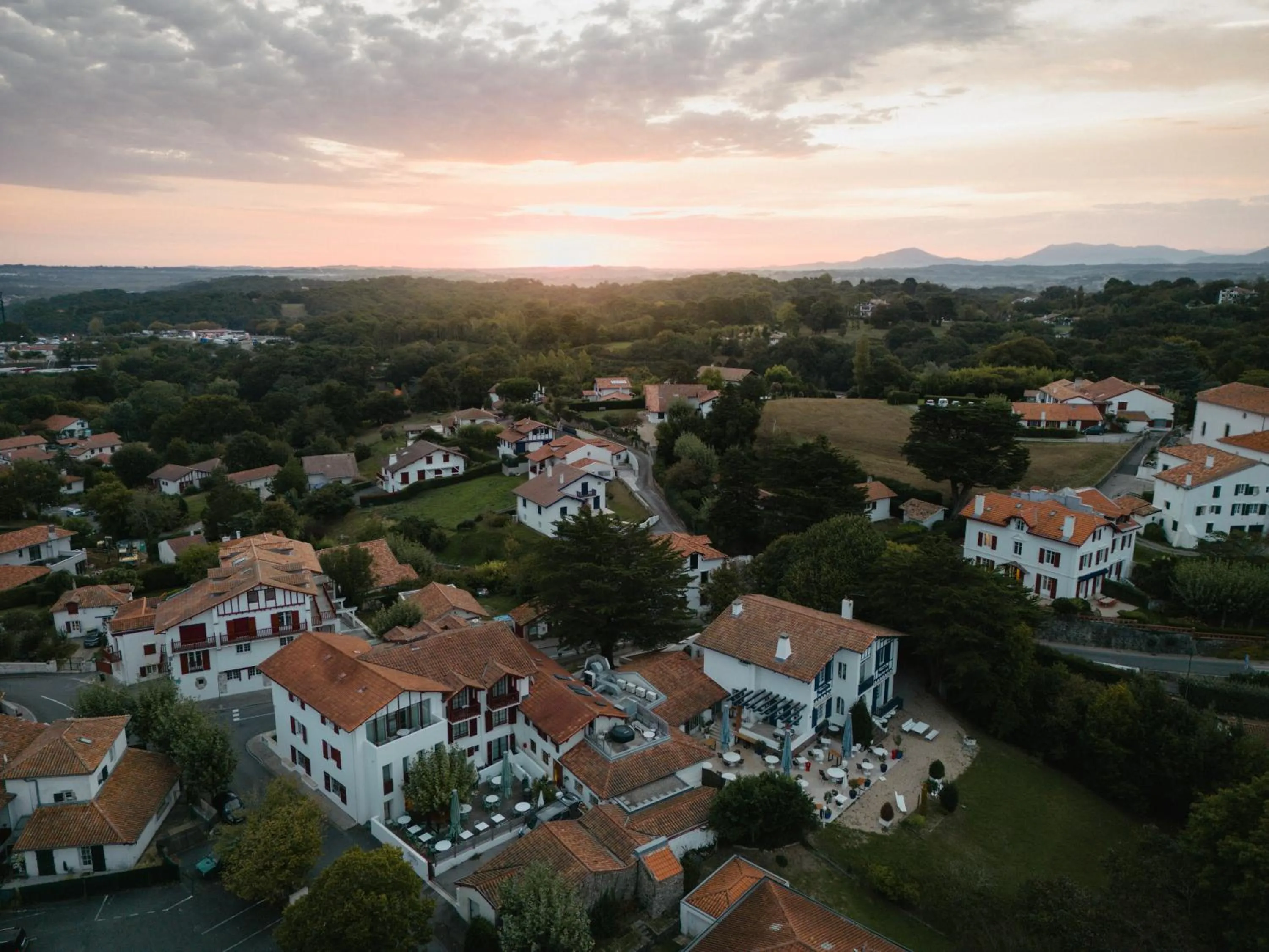 Bird's eye view in Hôtel Briketenia
