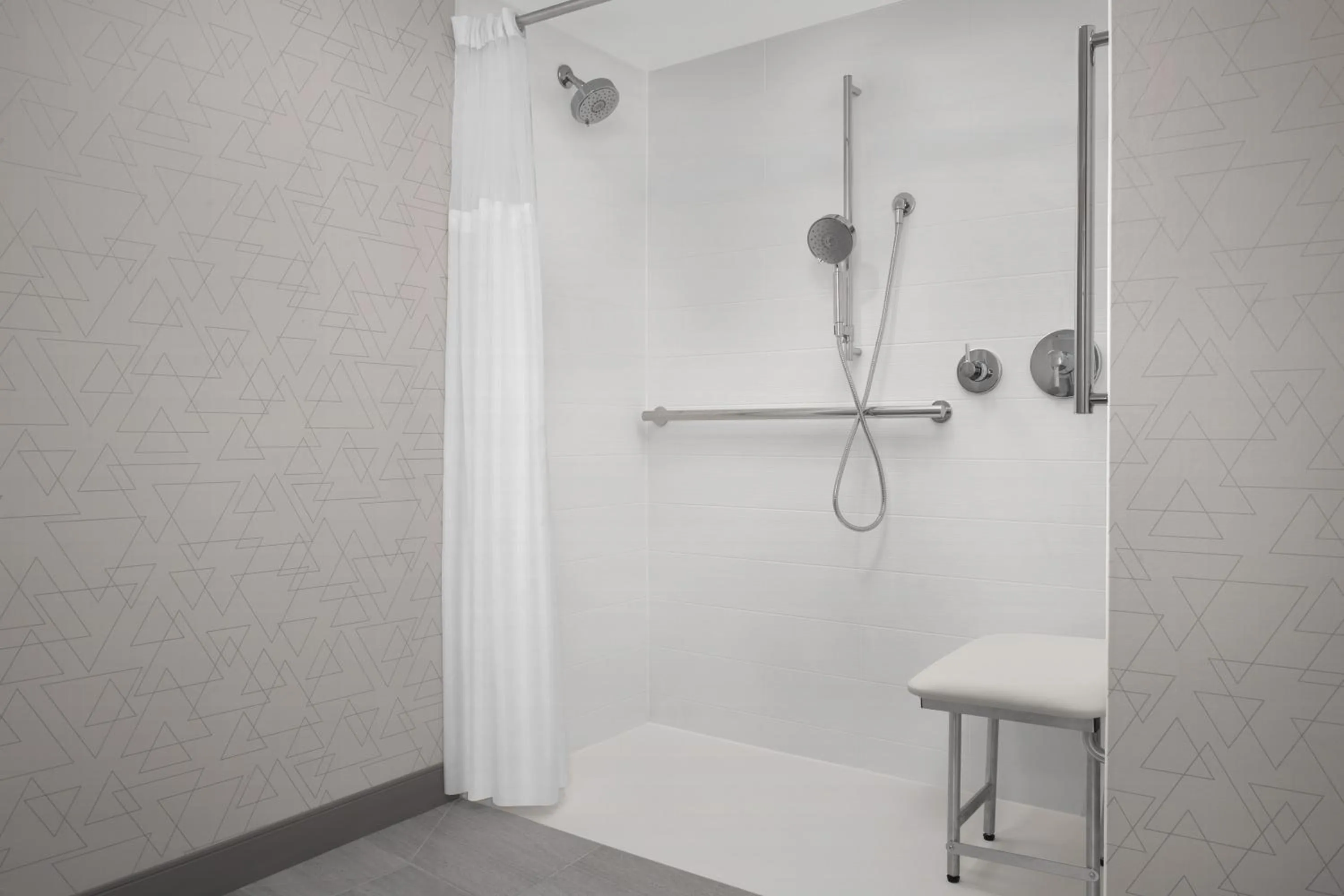 Bathroom in Holiday Inn Express Baltimore - BWI Airport NE by IHG