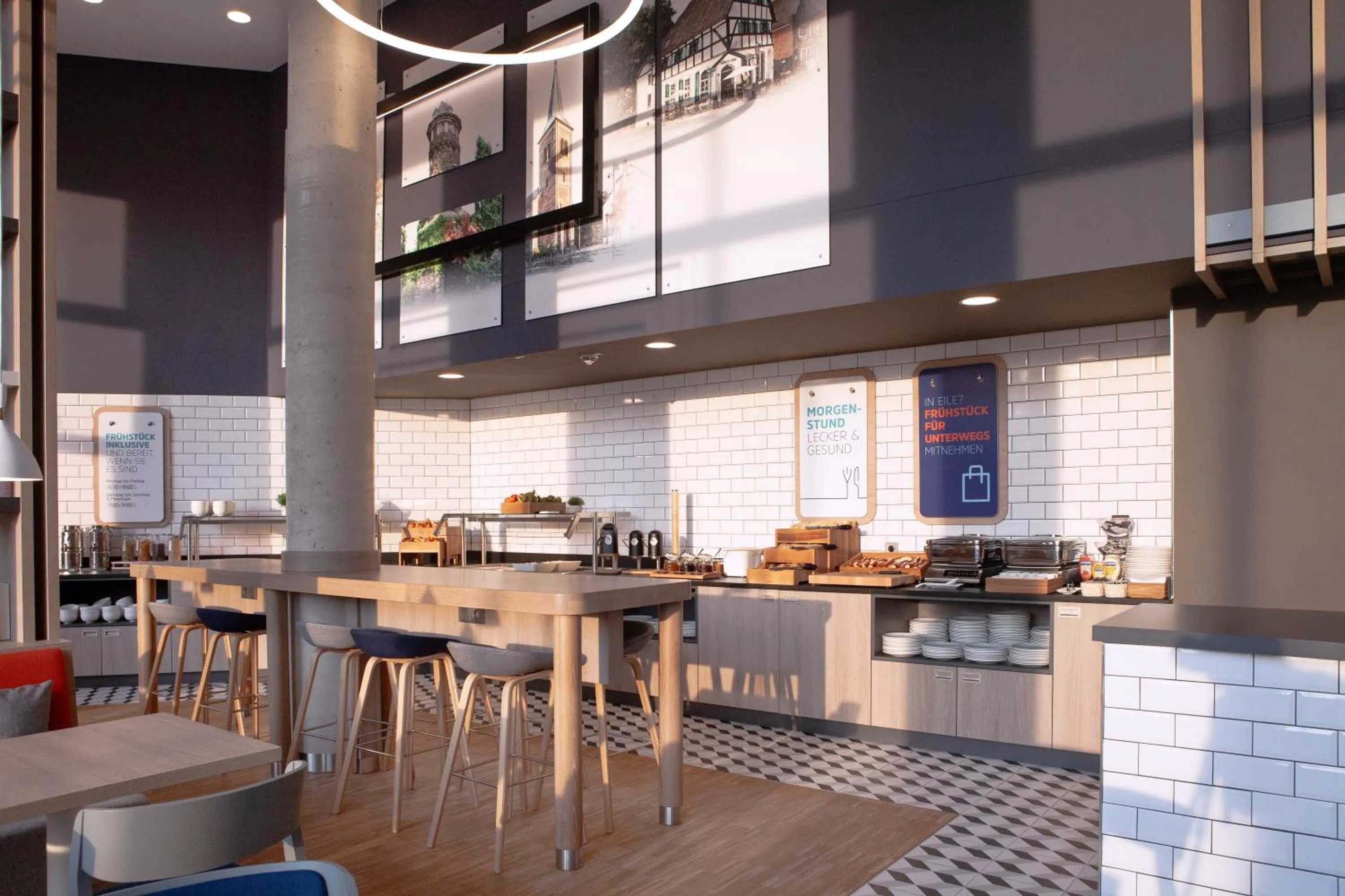 Restaurant/places to eat in Holiday Inn Express & Suites Monheim am Rhein by IHG