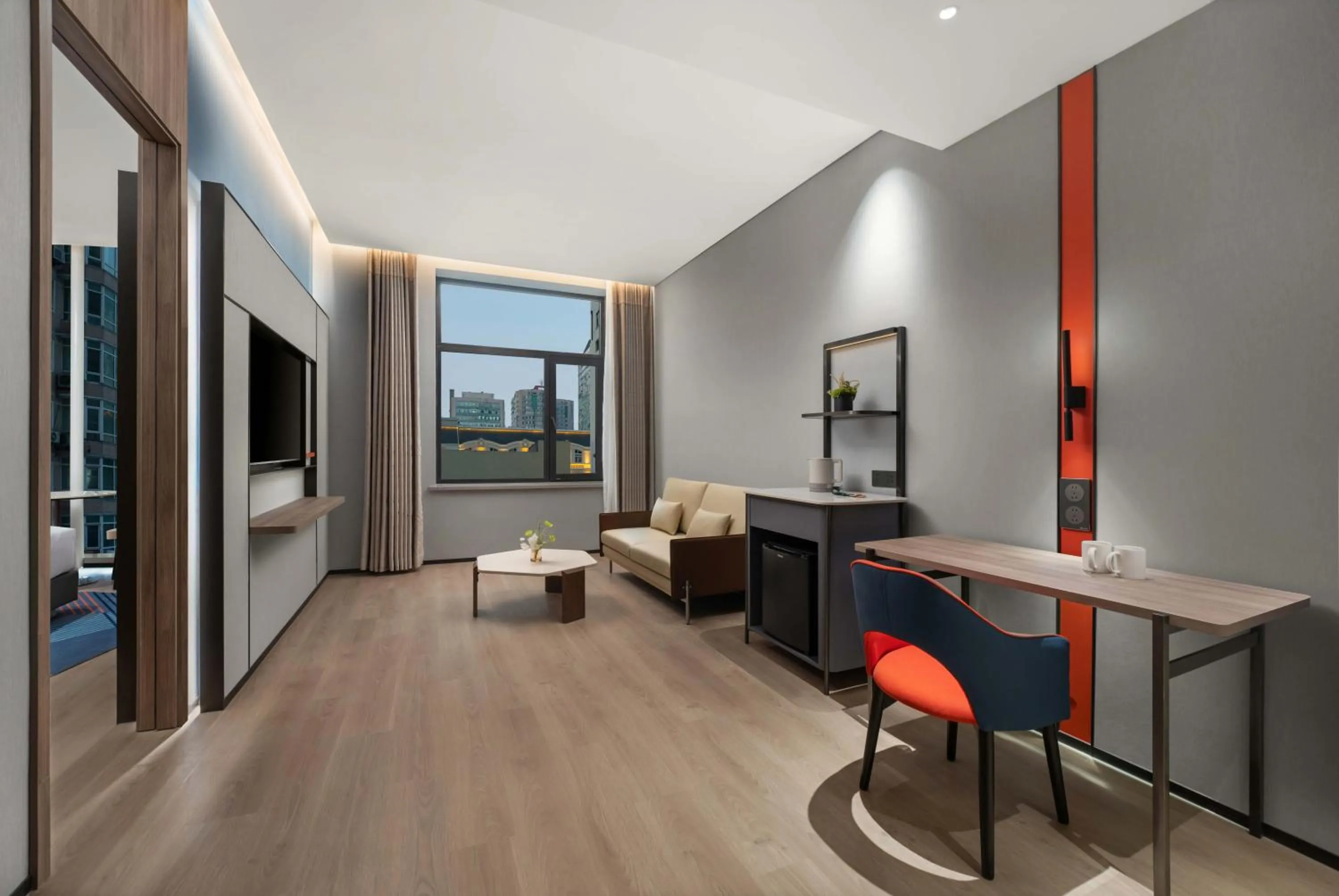 Living room in Holiday Inn Express Harbin Central Avenue by IHG